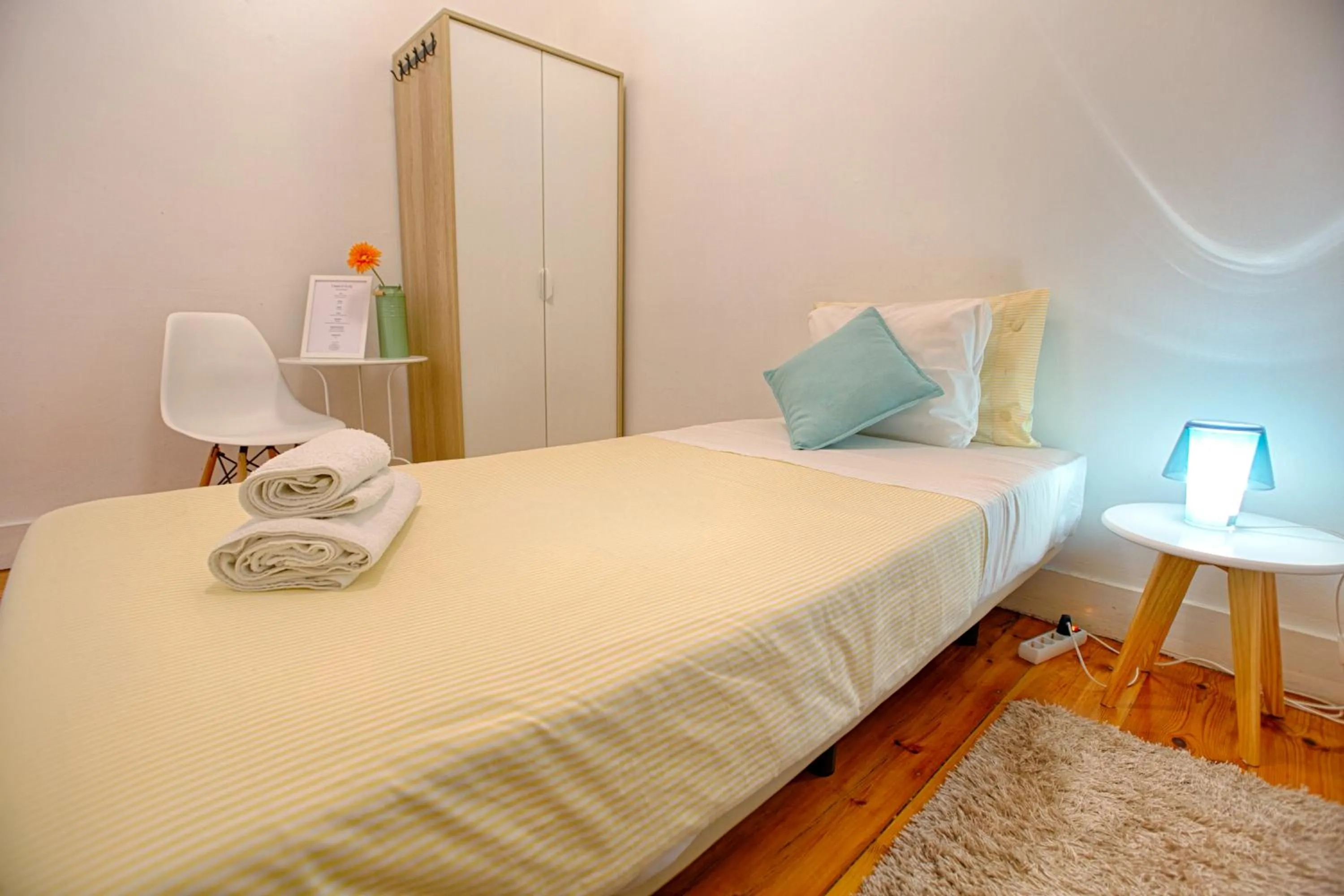 Bed in Chalet D´Ávila Guest House