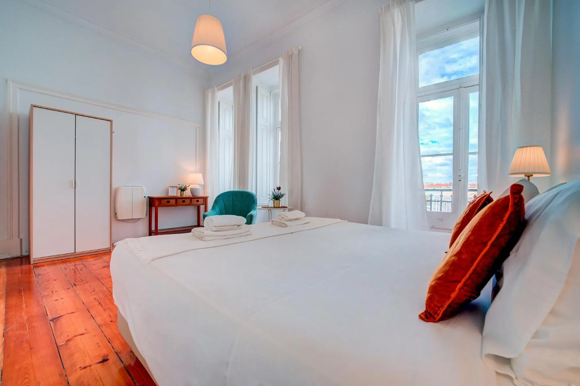 Bed in Chalet D´Ávila Guest House