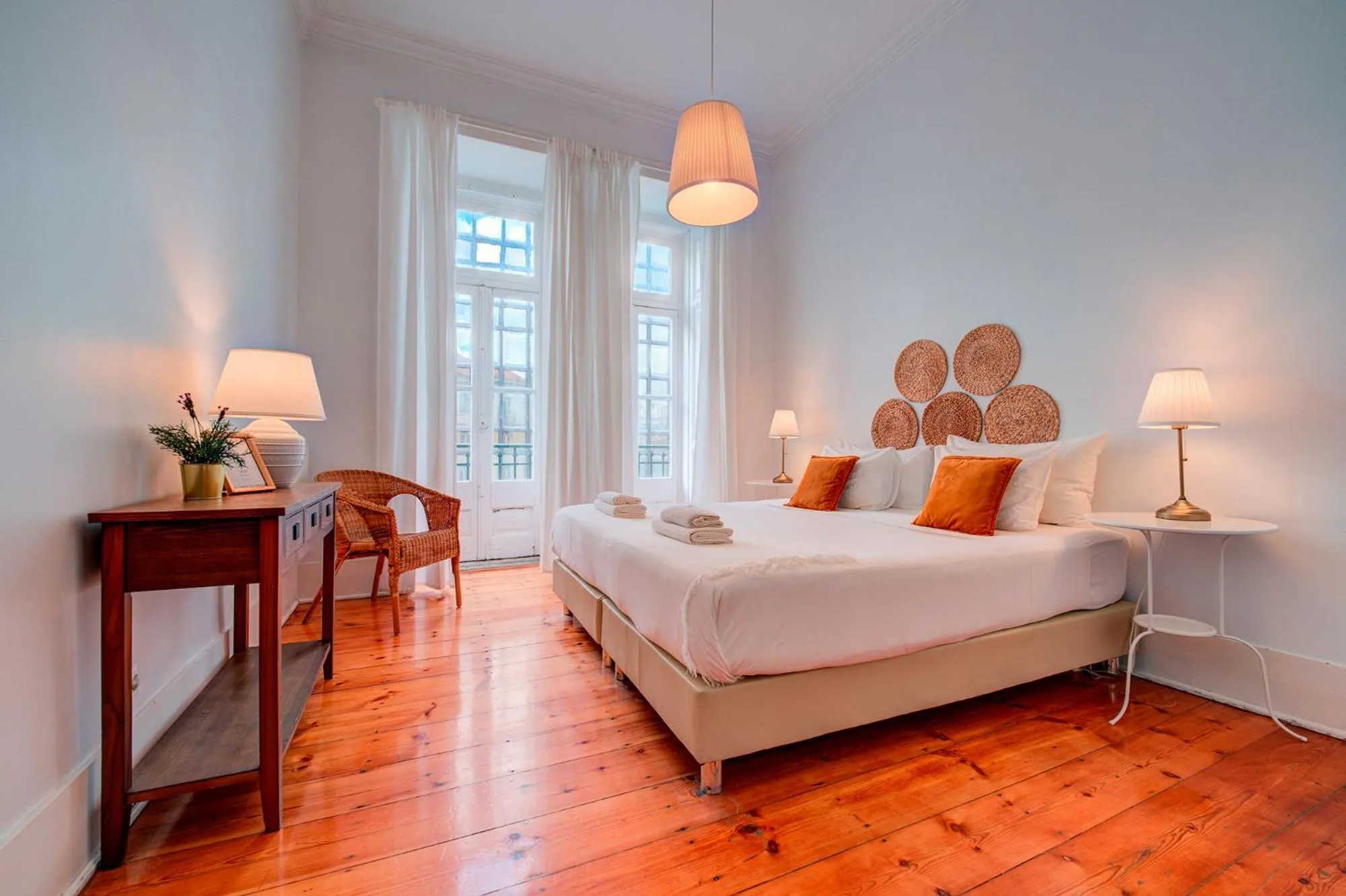 Bed in Chalet D´Ávila Guest House