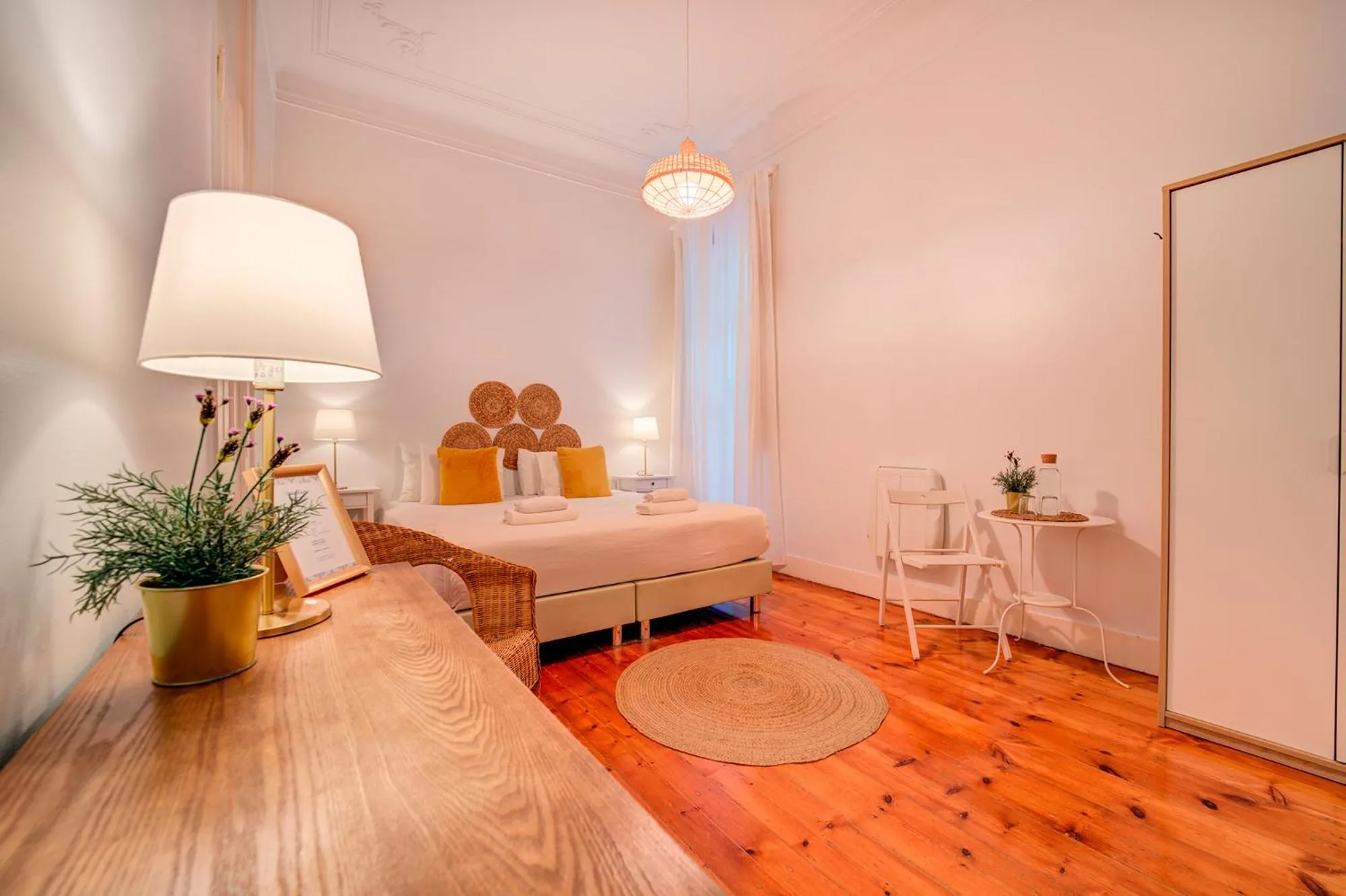 Bed in Chalet D´Ávila Guest House