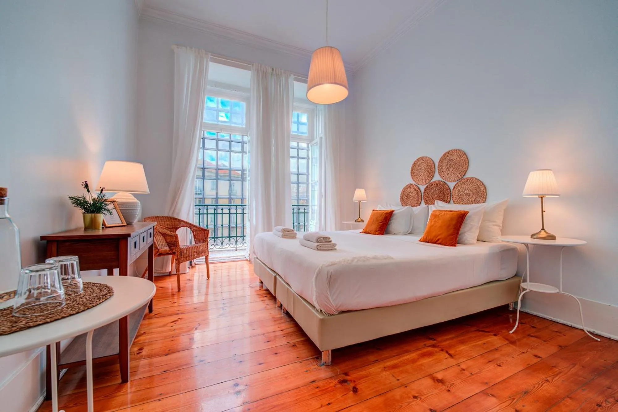 Bed in Chalet D´Ávila Guest House