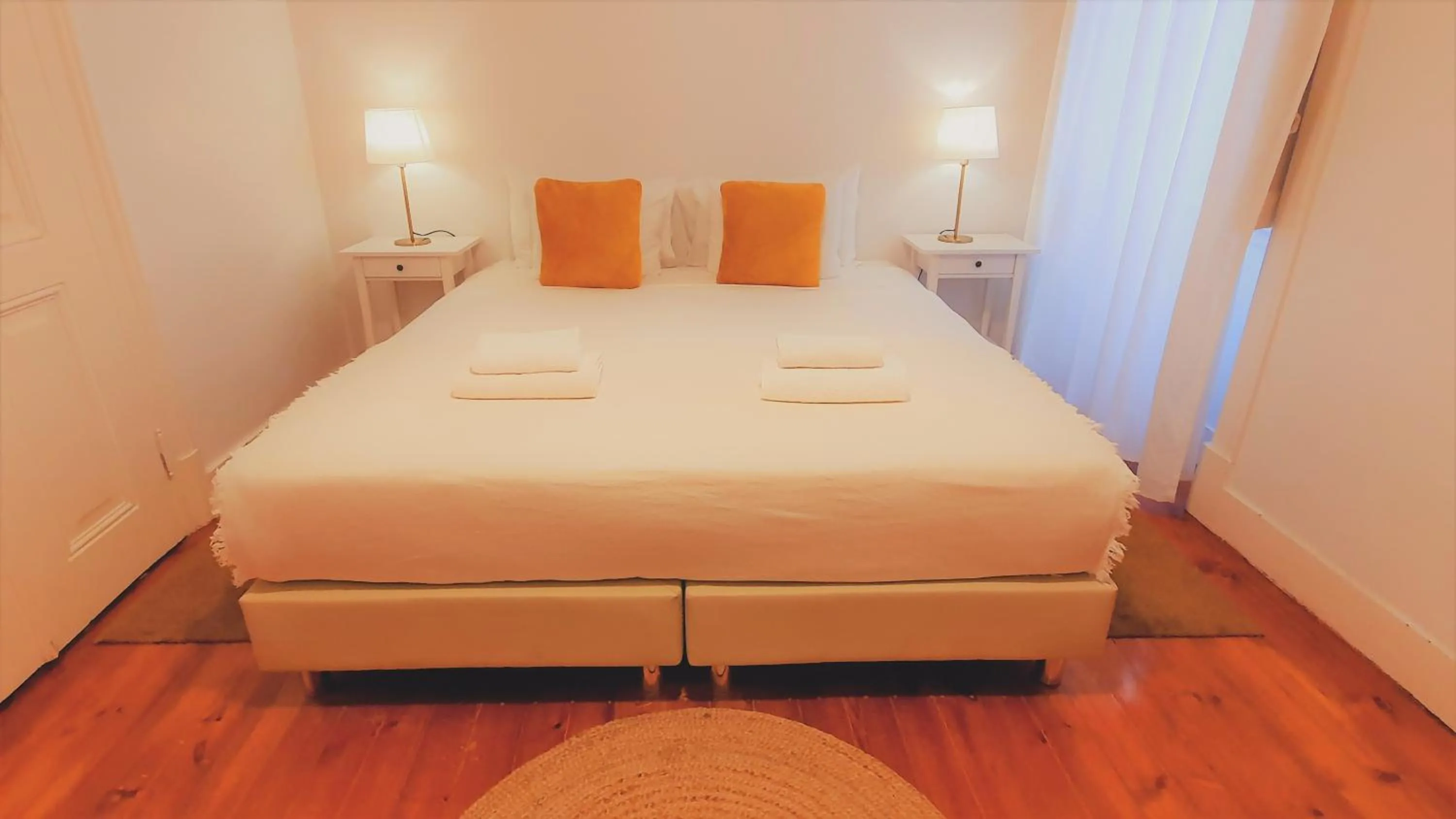 Bed in Chalet D´Ávila Guest House