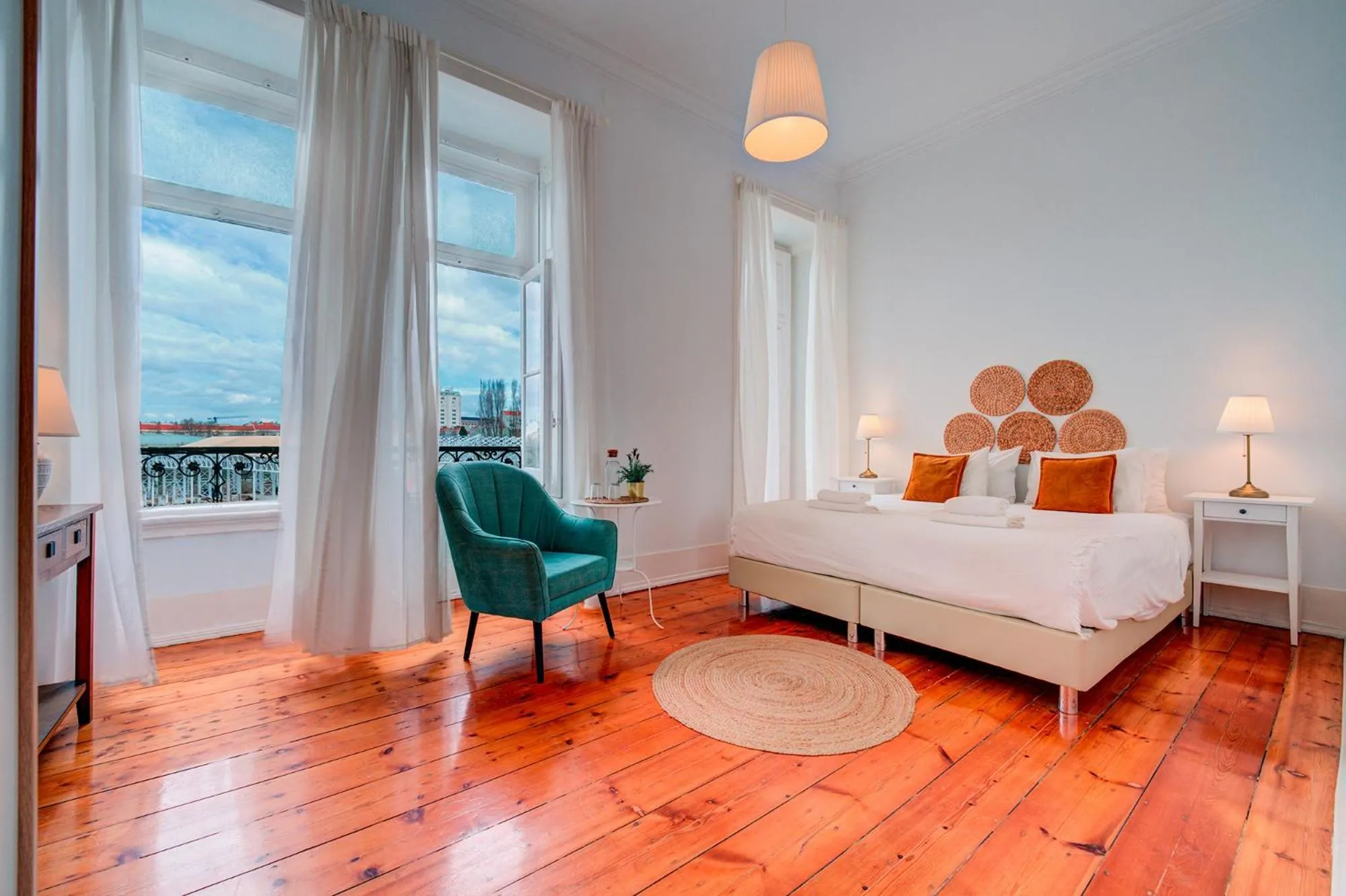 Bed in Chalet D´Ávila Guest House