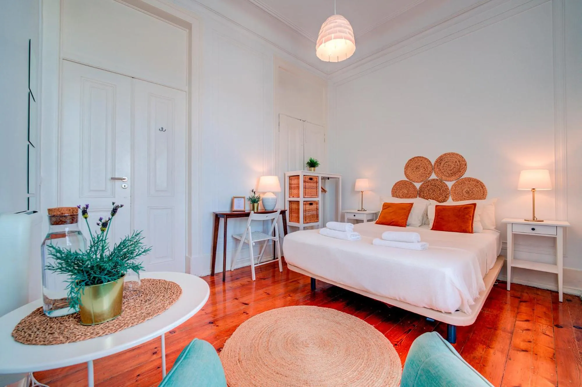 Bed in Chalet D´Ávila Guest House