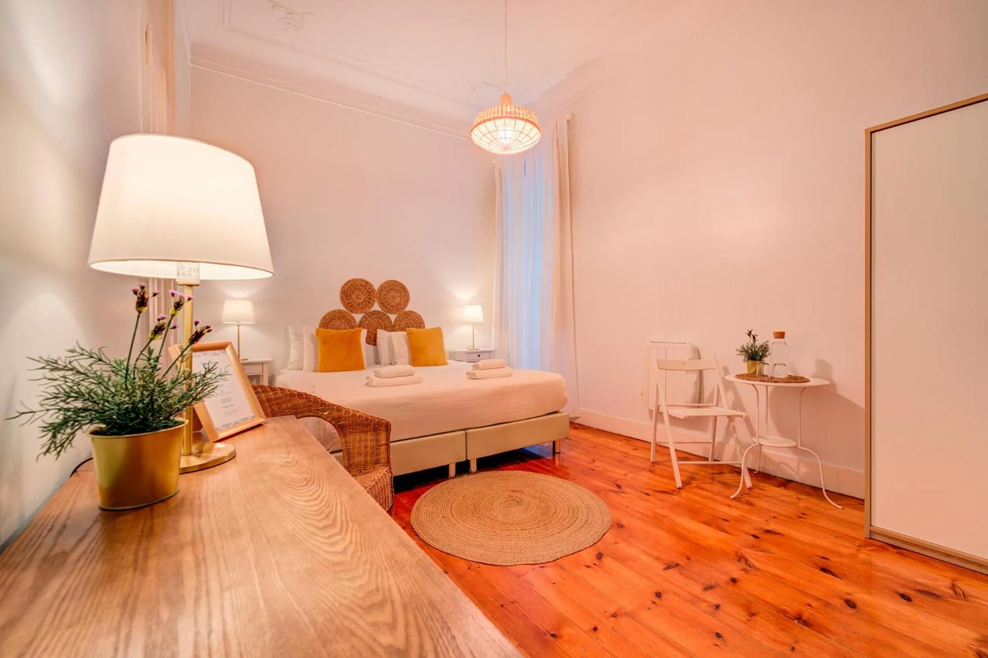 Bed in Chalet D´Ávila Guest House