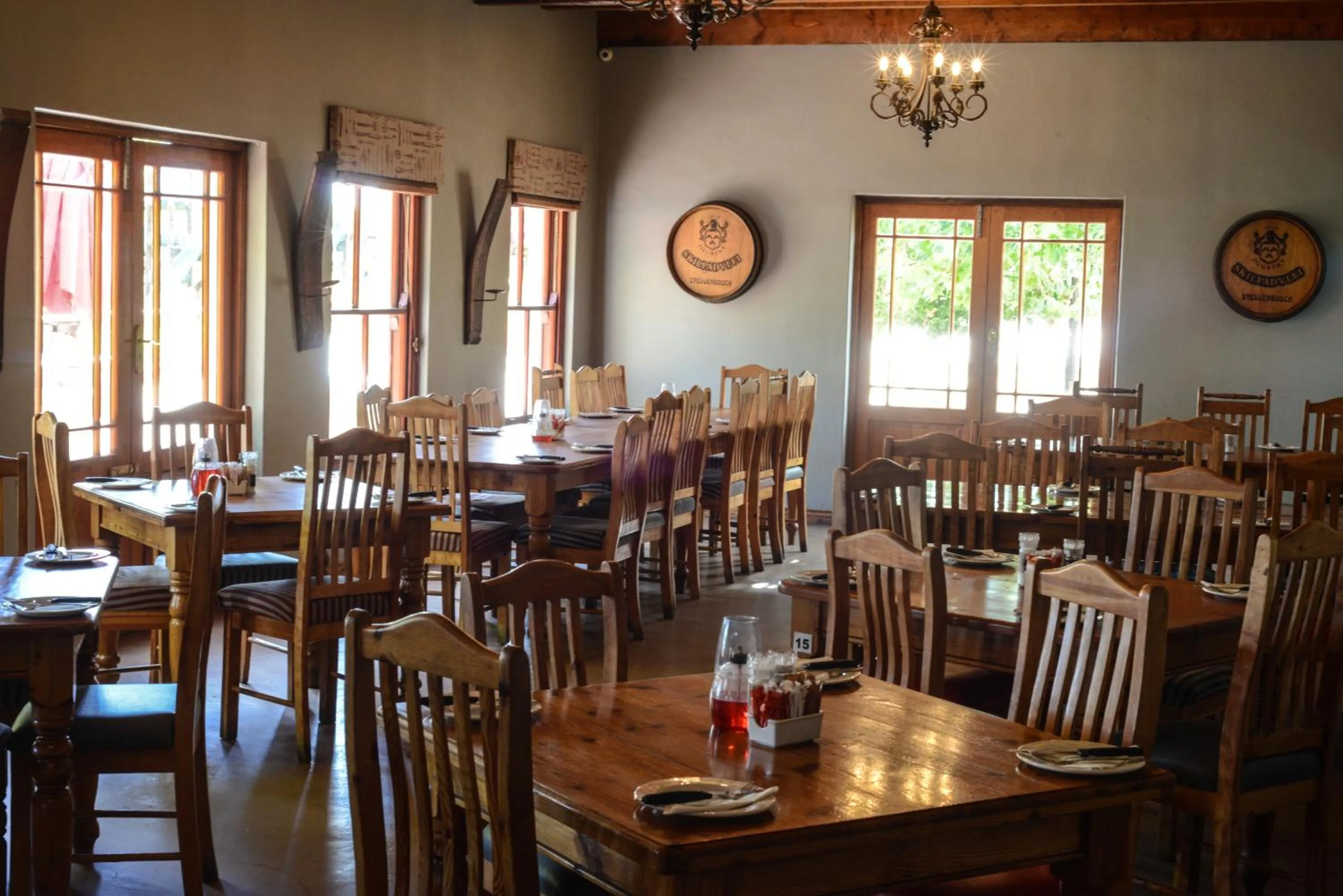 Property building in Skilpadvlei Wine Farm