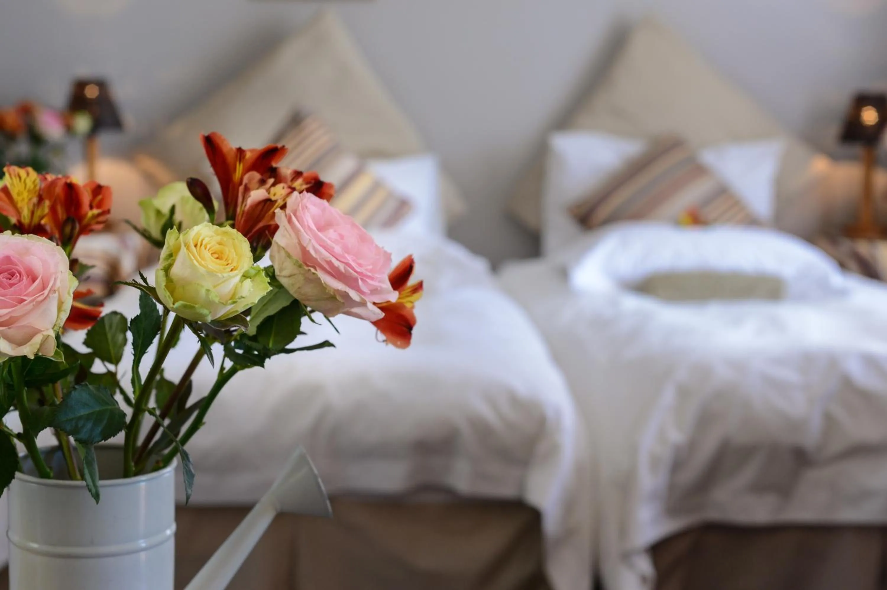 Decorative detail, Bed in Skilpadvlei Wine Farm