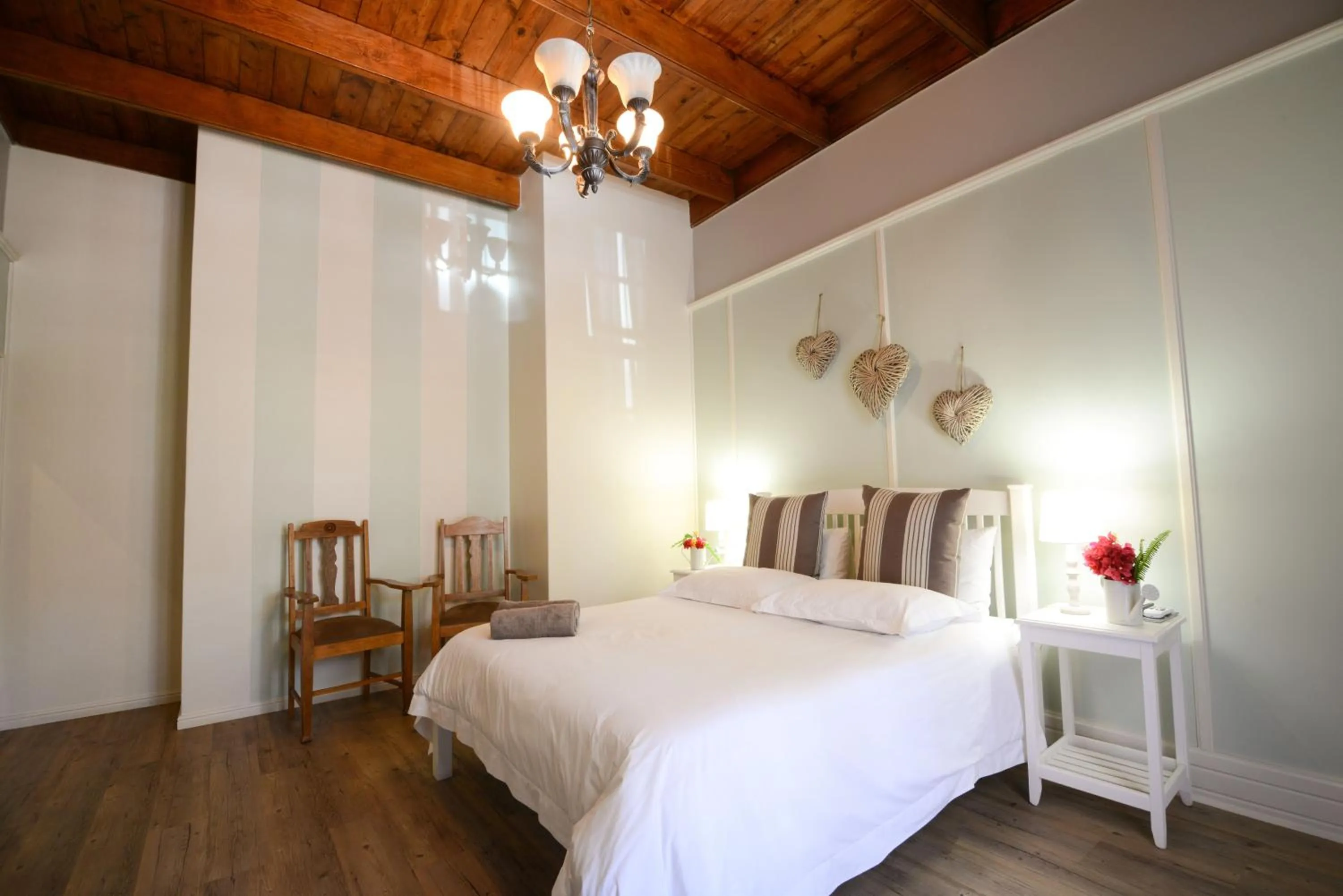 Bedroom, Bed in Skilpadvlei Wine Farm