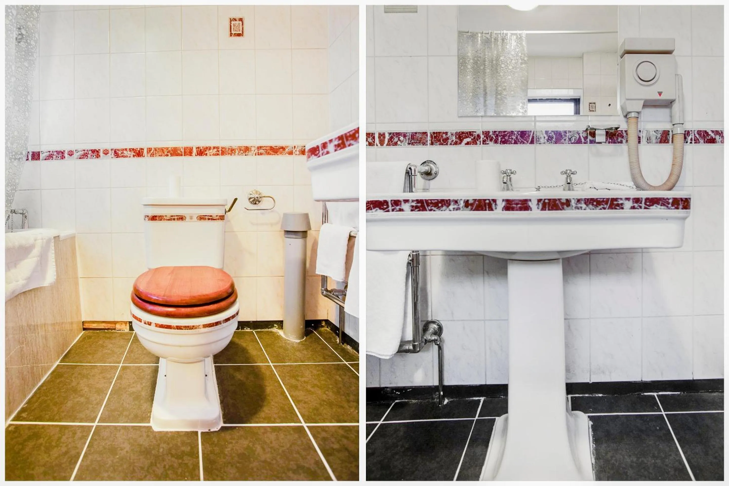 Bathroom in OYO The Rowers Hotel, Dunston Gateshead