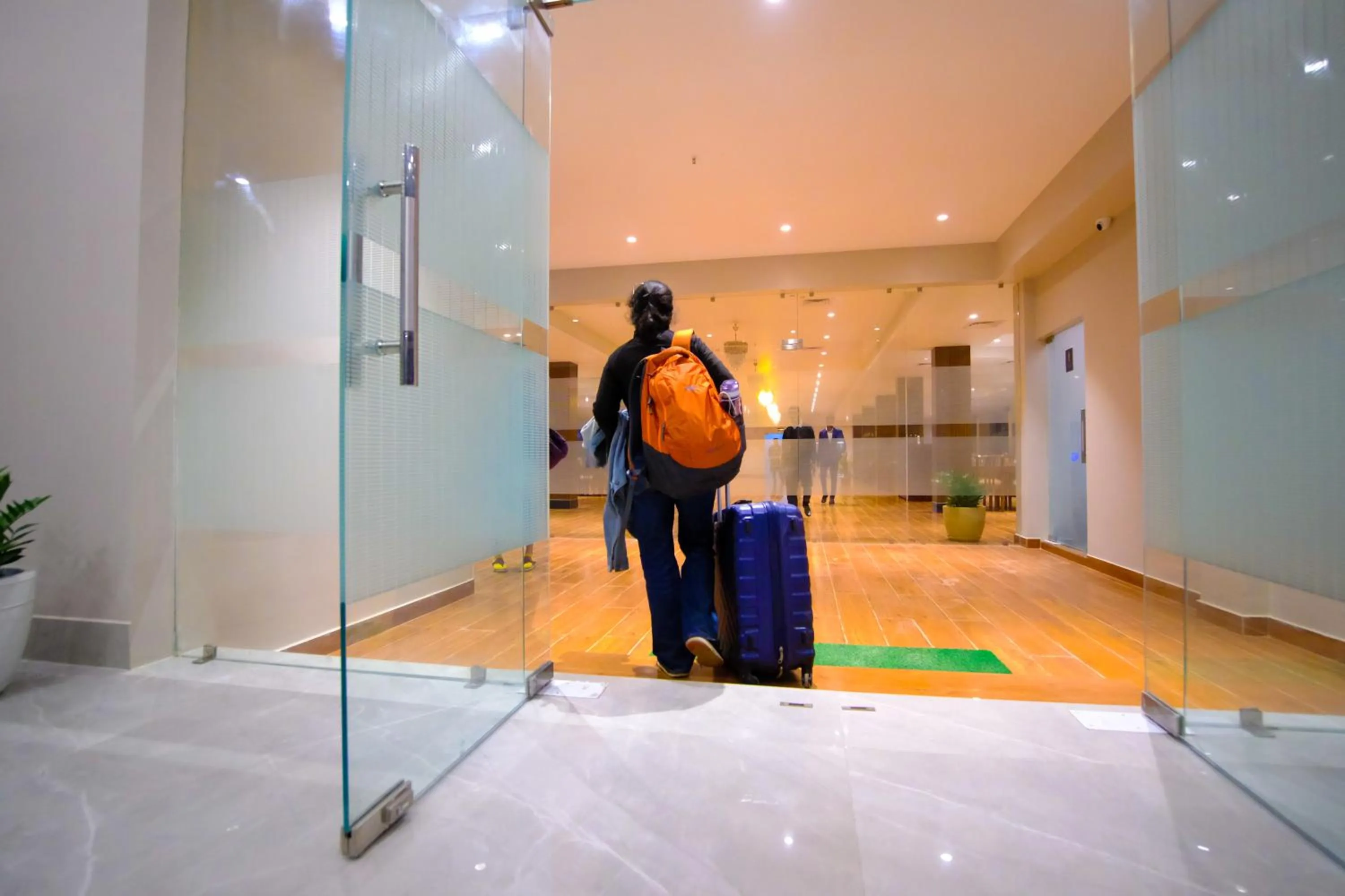 Lobby or reception in Finn's Weaver Resort, Kaziranga