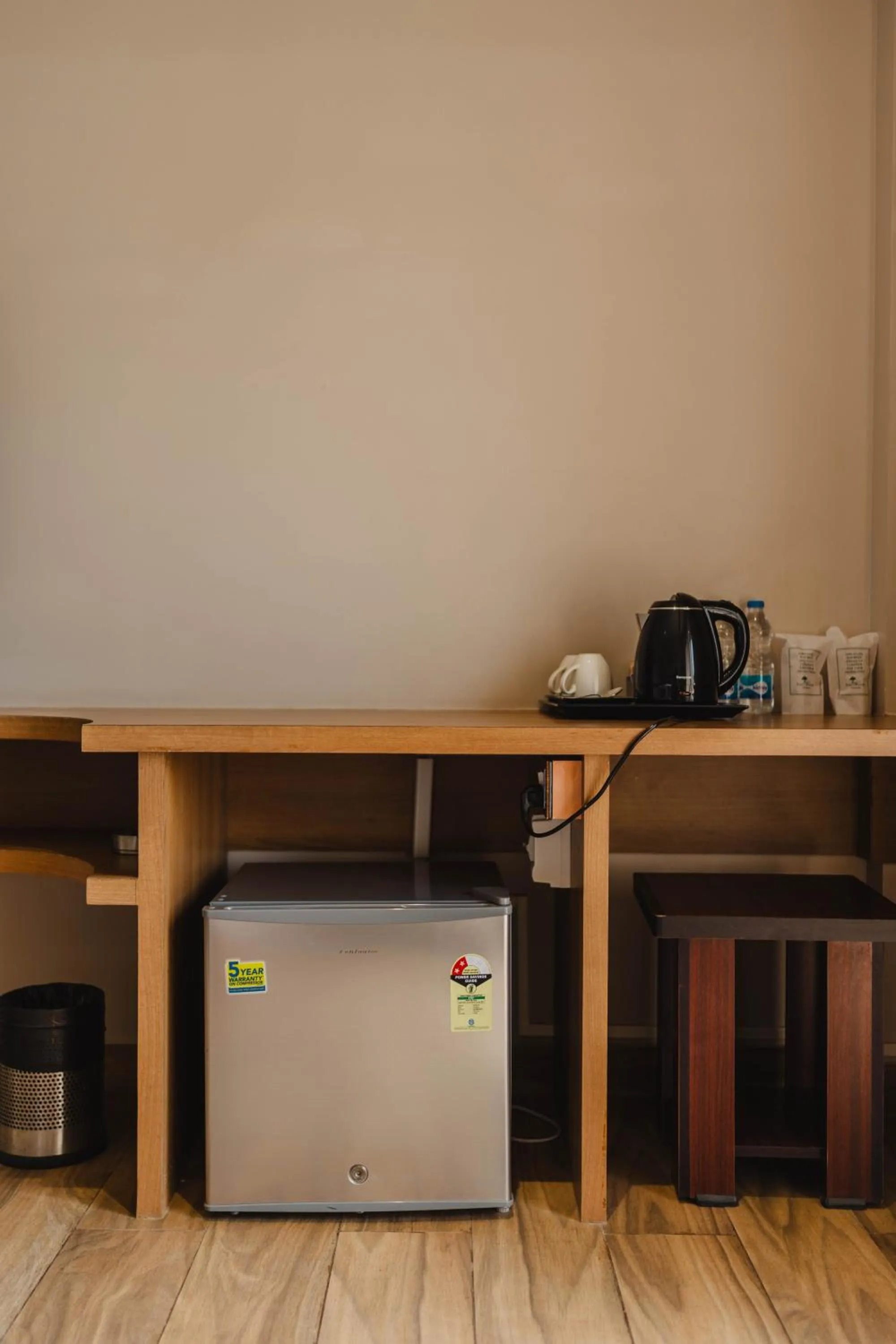 minibar in Finn's Weaver Resort, Kaziranga