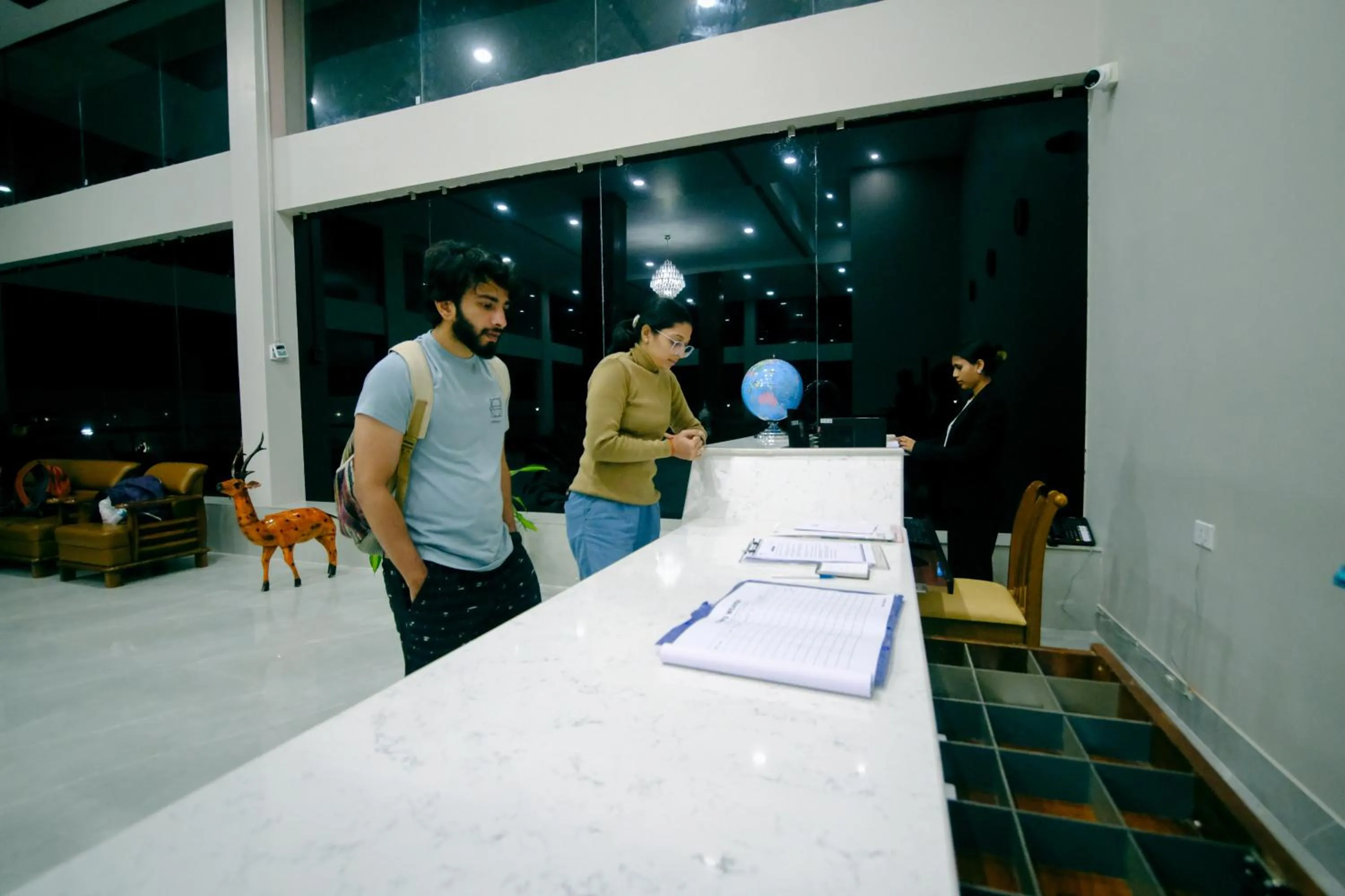 Lobby or reception in Finn's Weaver Resort, Kaziranga