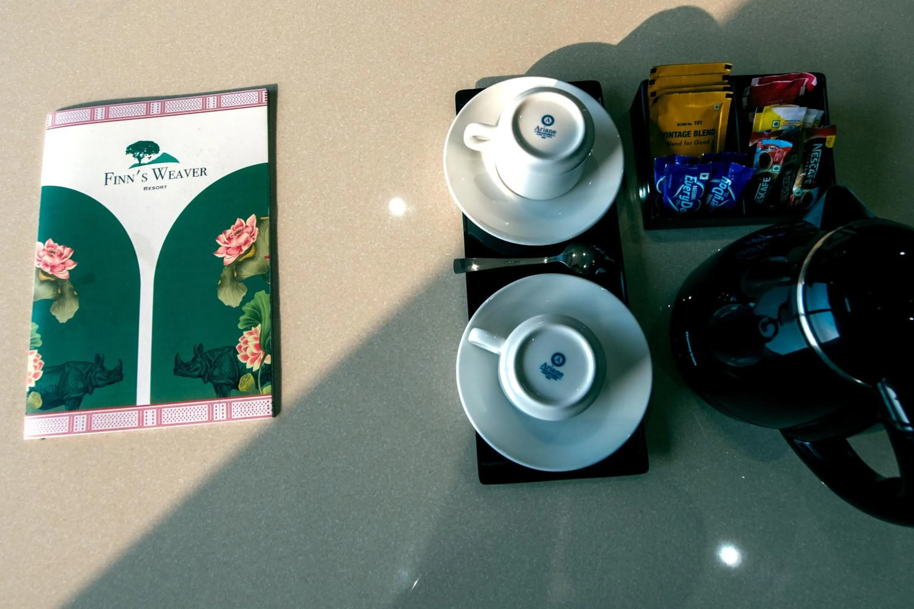 Coffee/tea facilities in Finn's Weaver Resort, Kaziranga