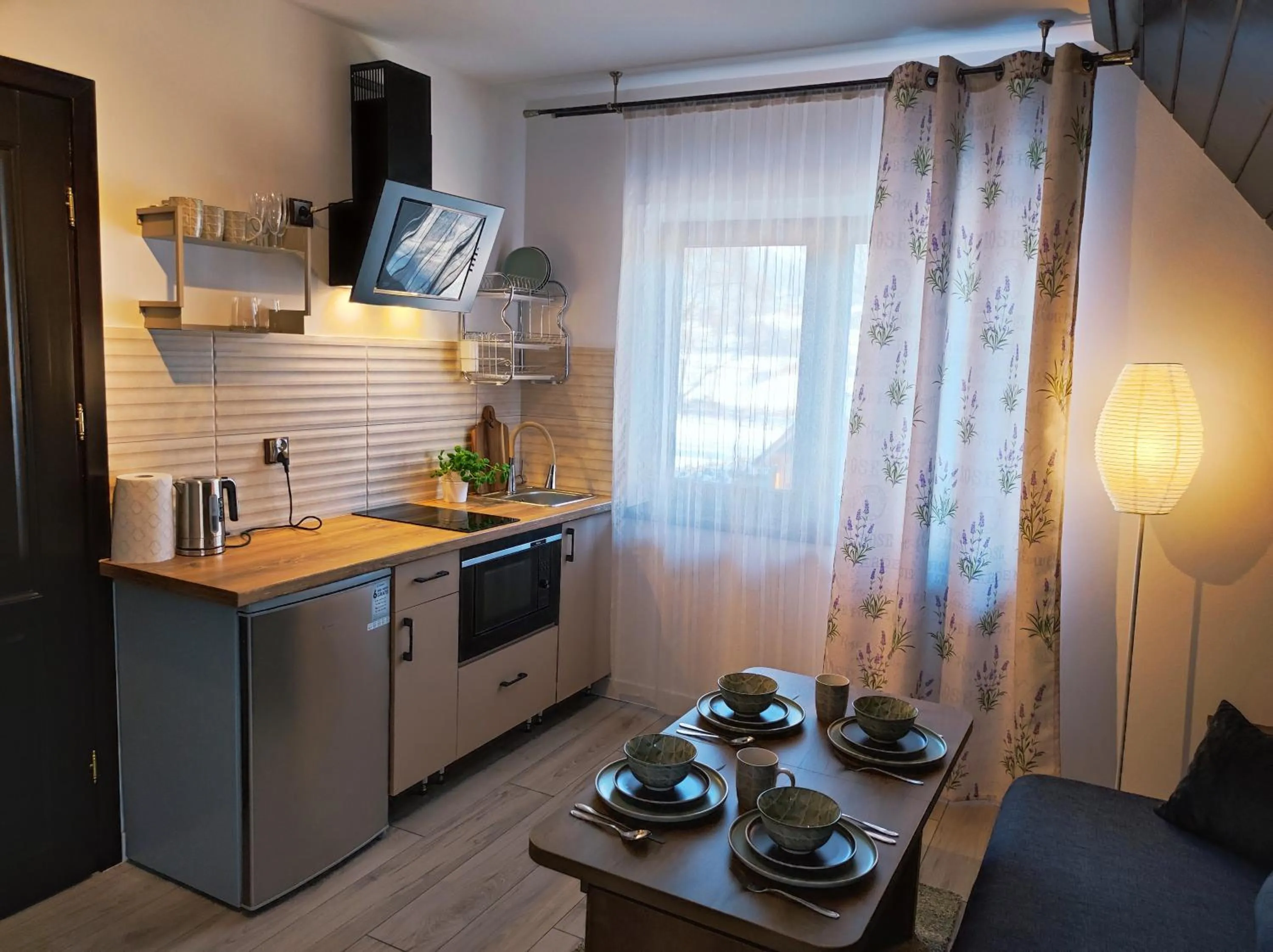 Kitchen or kitchenette in Lawenda