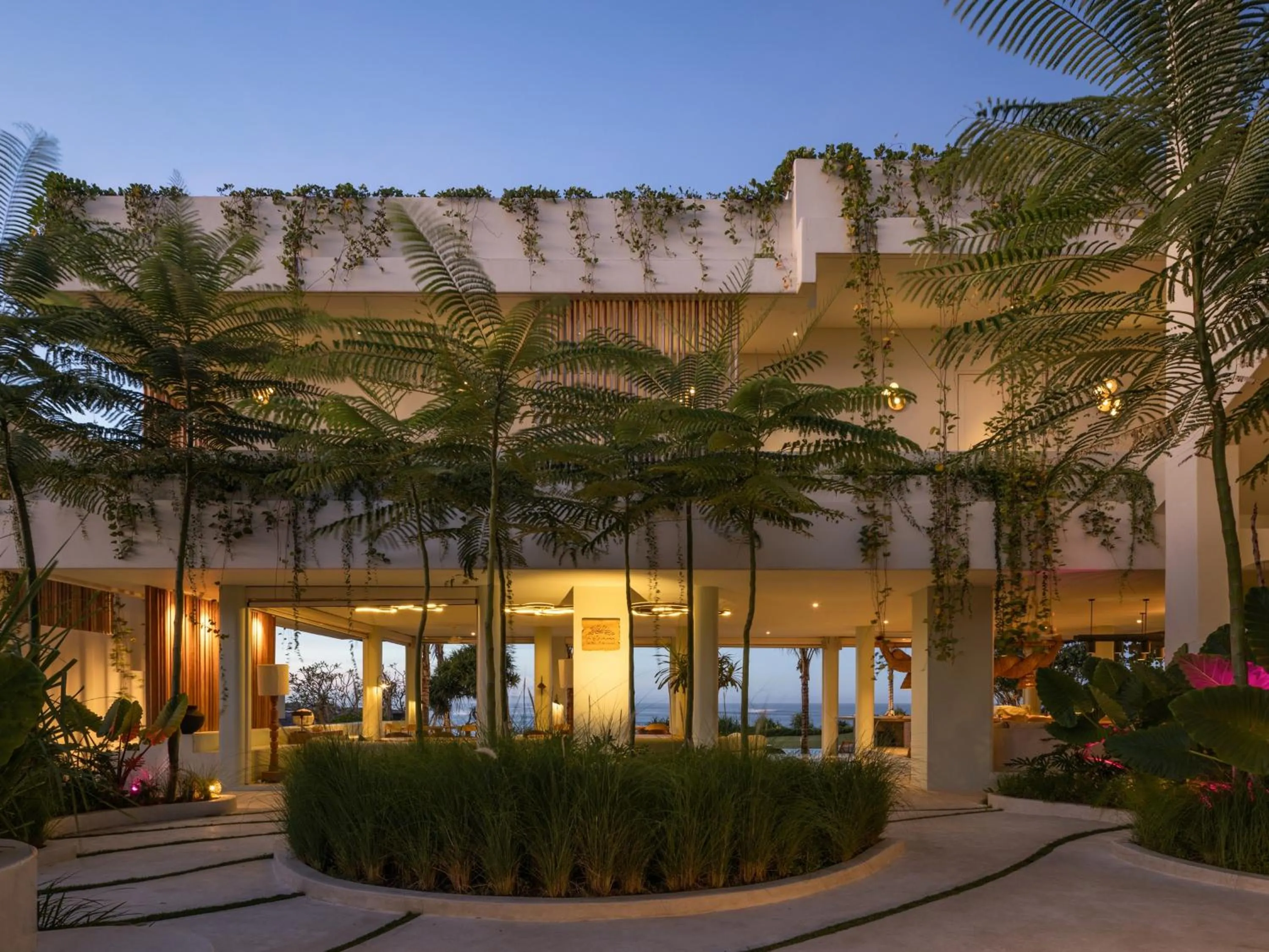 Property building in Oshom Bali at Nuanu Creative City