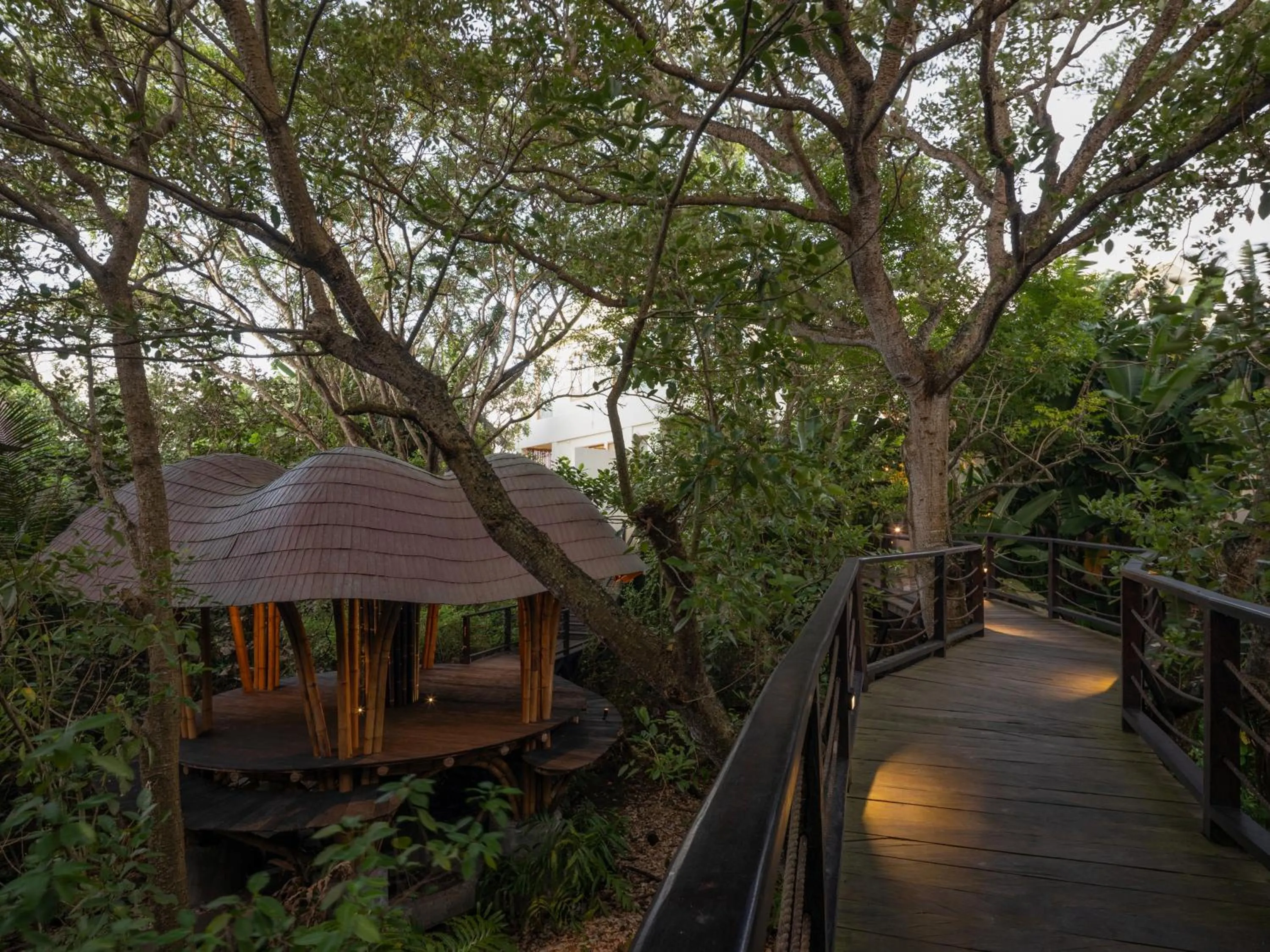 Property building in Oshom Bali at Nuanu Creative City