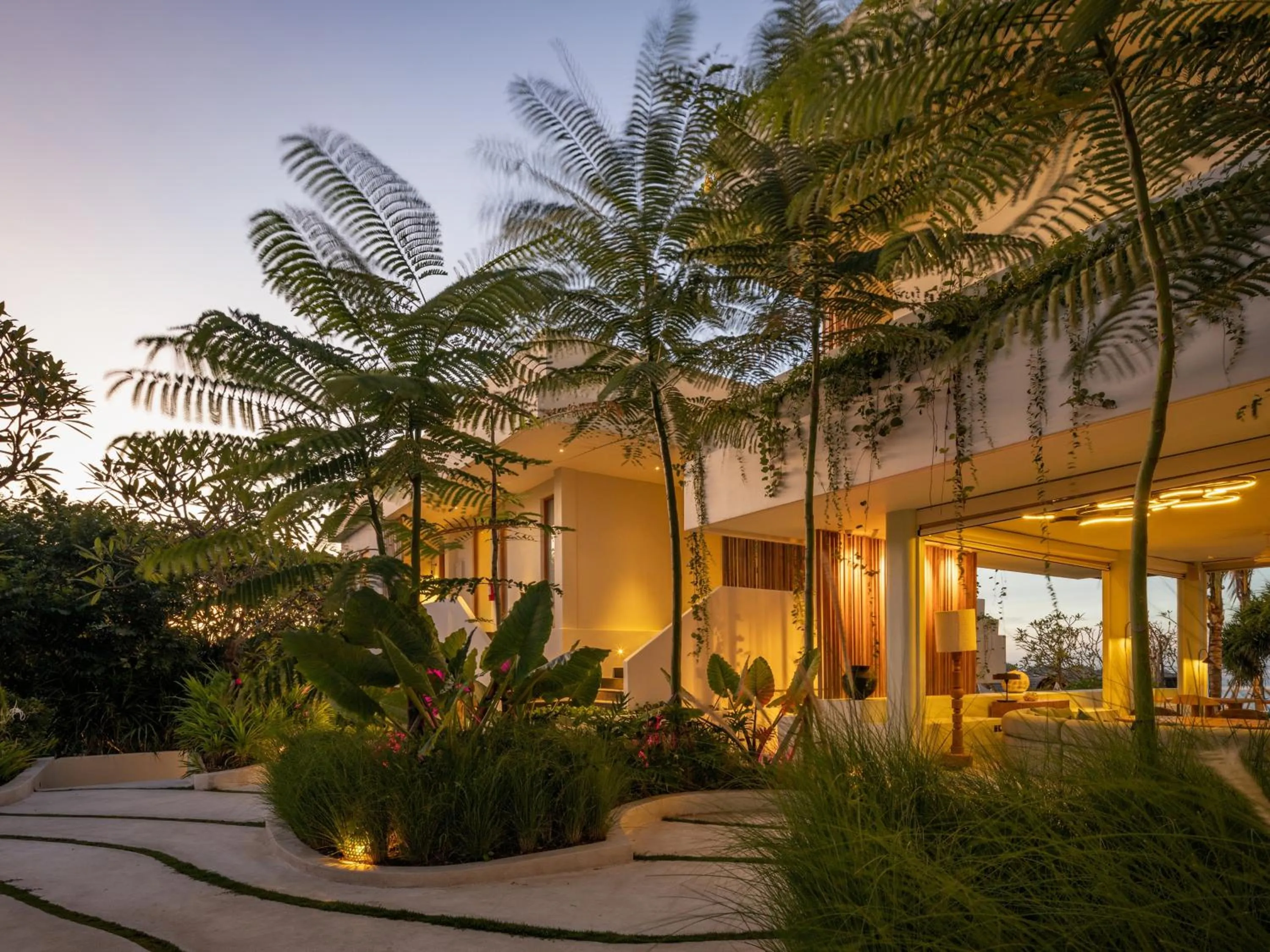 Property building in Oshom Bali at Nuanu Creative City