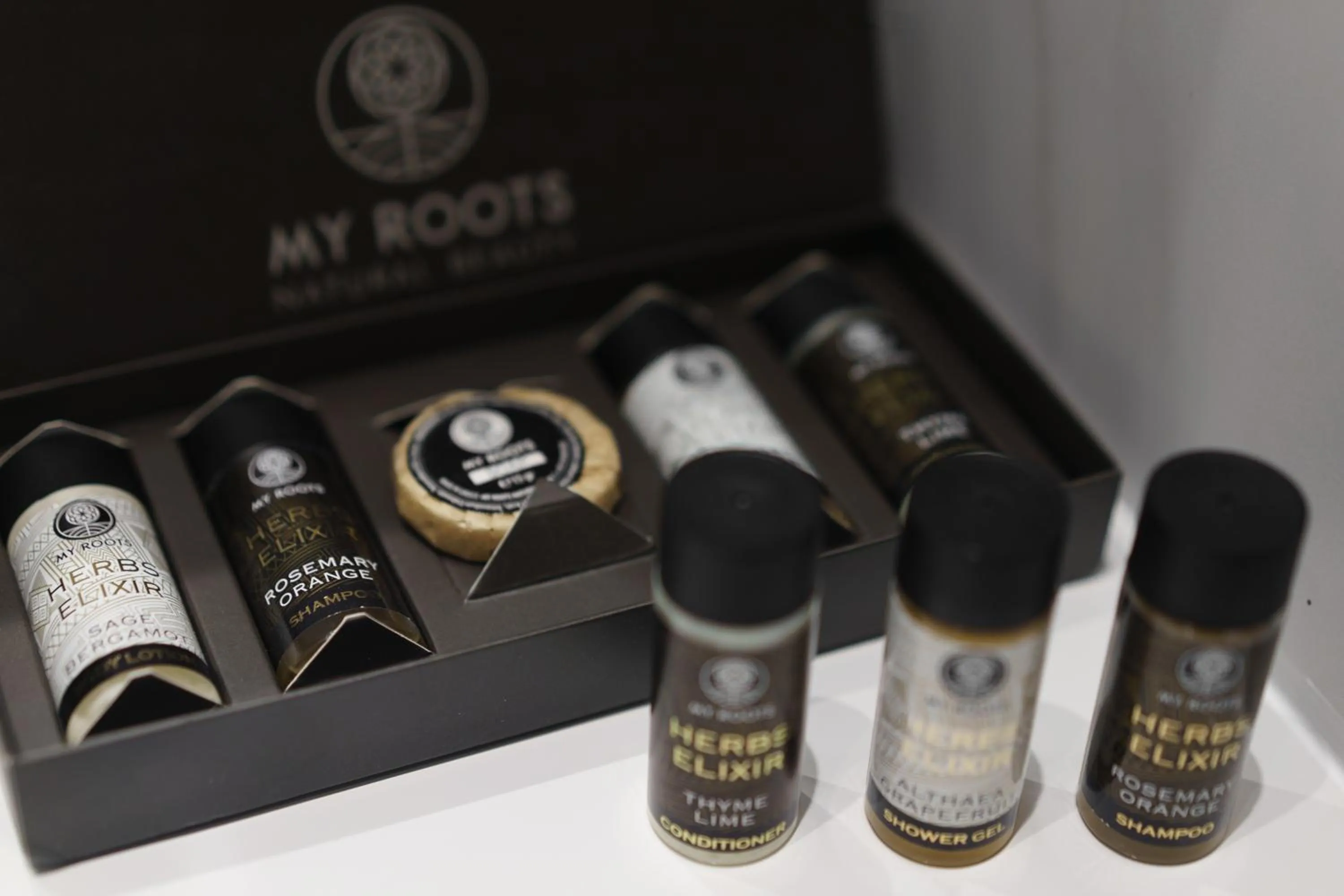 Bathroom in Azur Hotel Volos