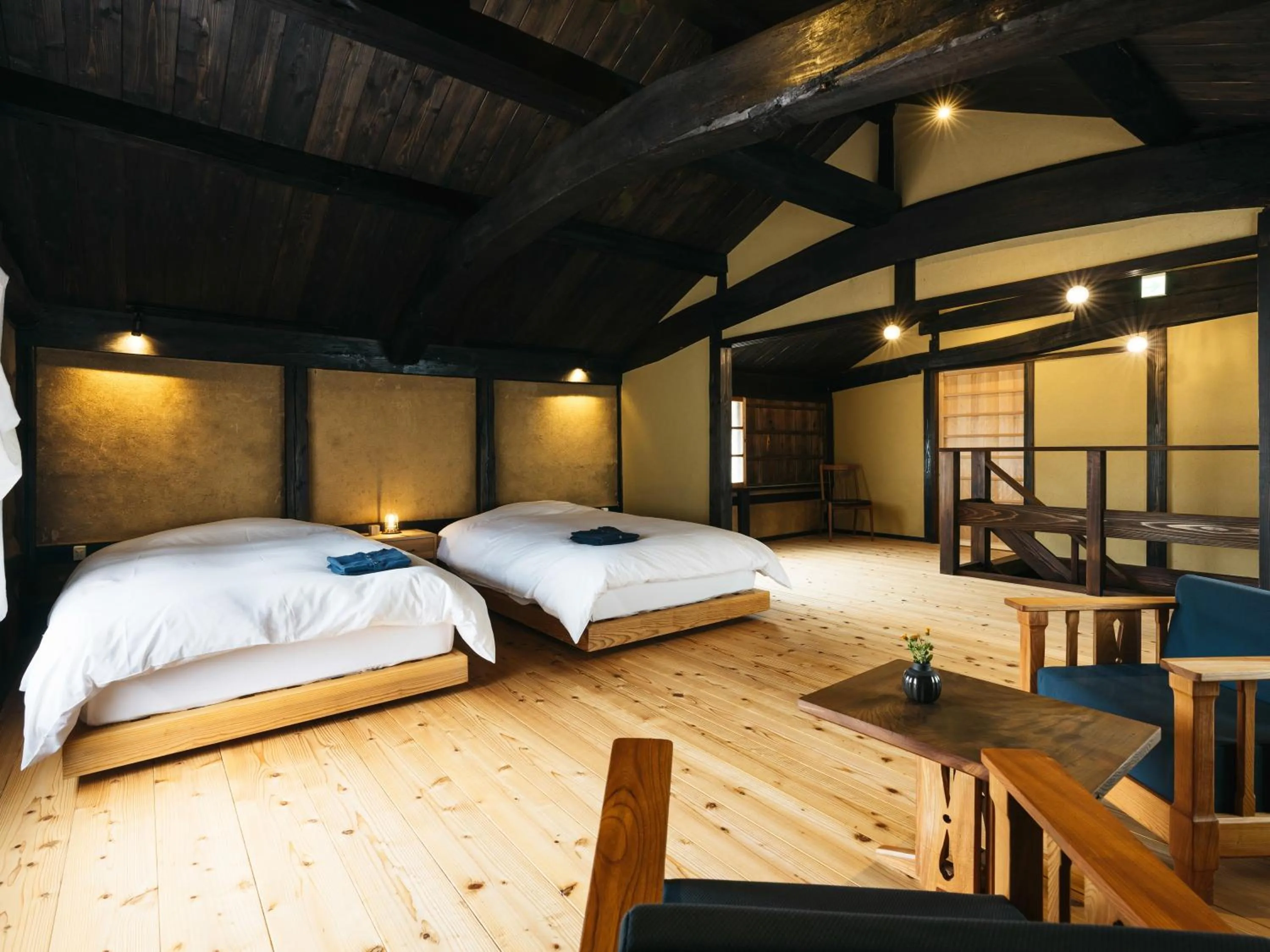 Photo of the whole room, Bed in RITA Izumo Sagiura