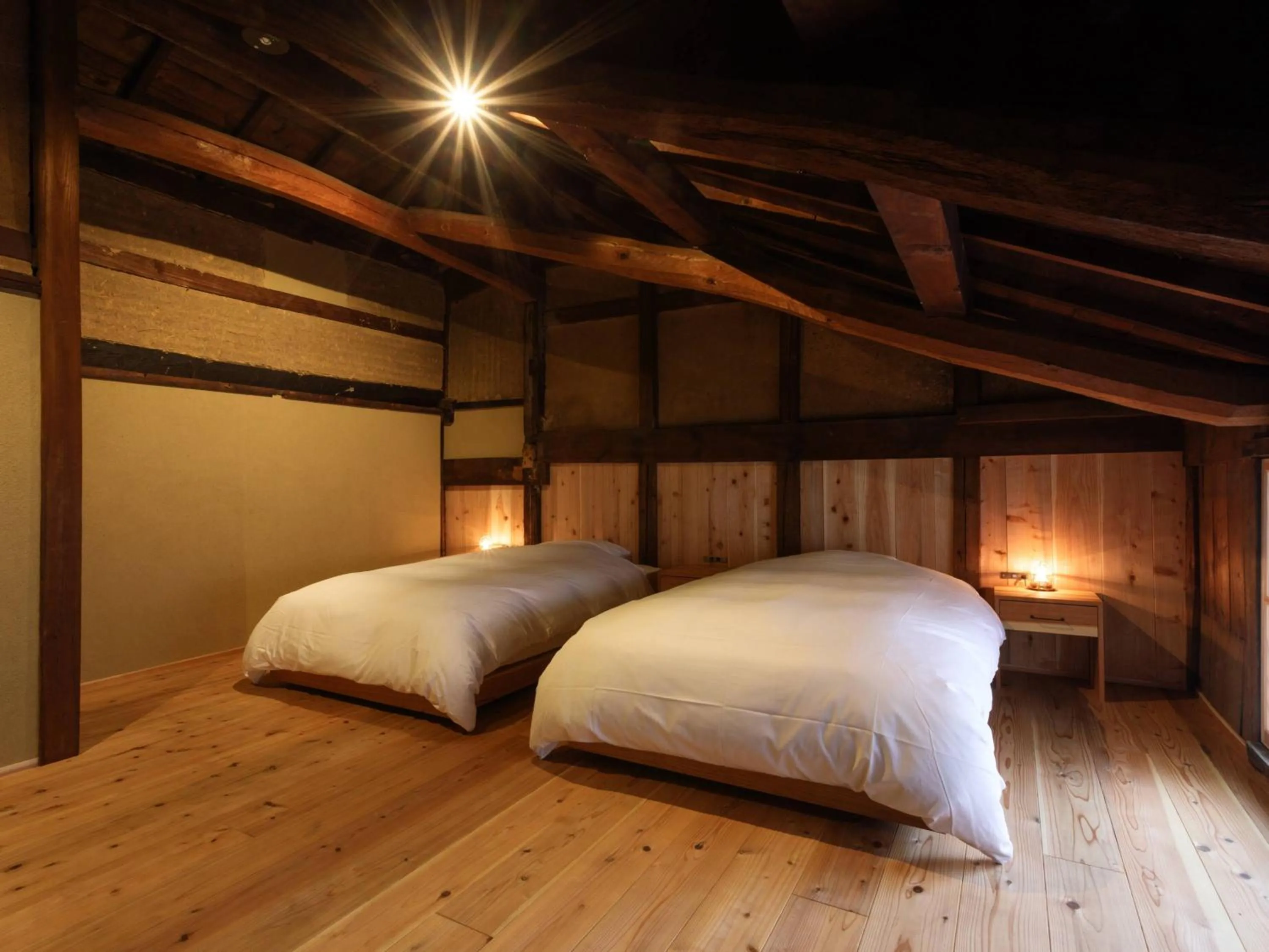 Photo of the whole room, Bed in RITA Izumo Sagiura