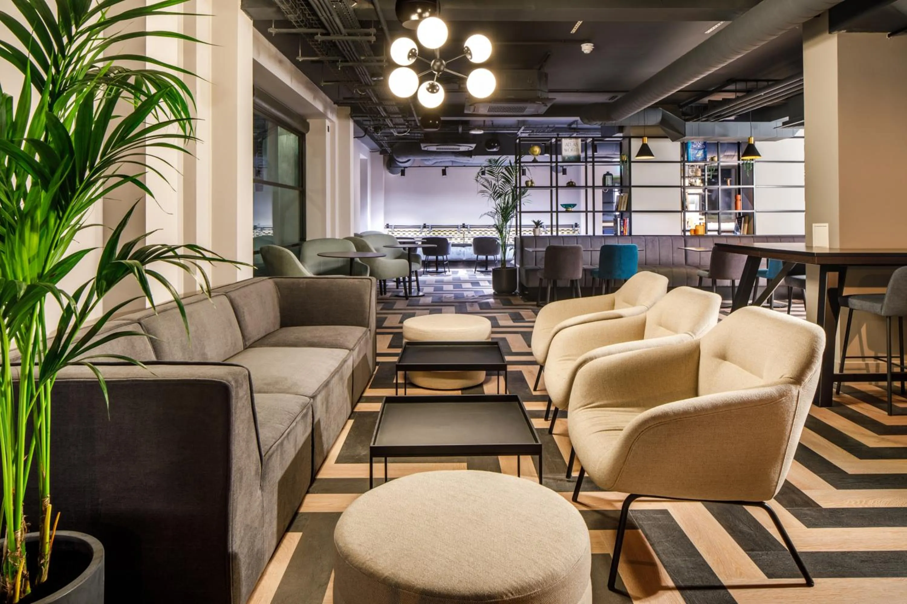 Seating area in Southgate Hotel London