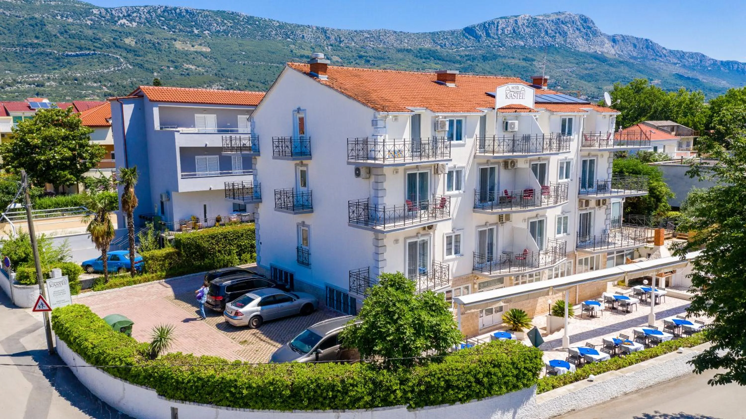 Property building in Hotel Aqua - Guest Rooms & Suites Kaštela
