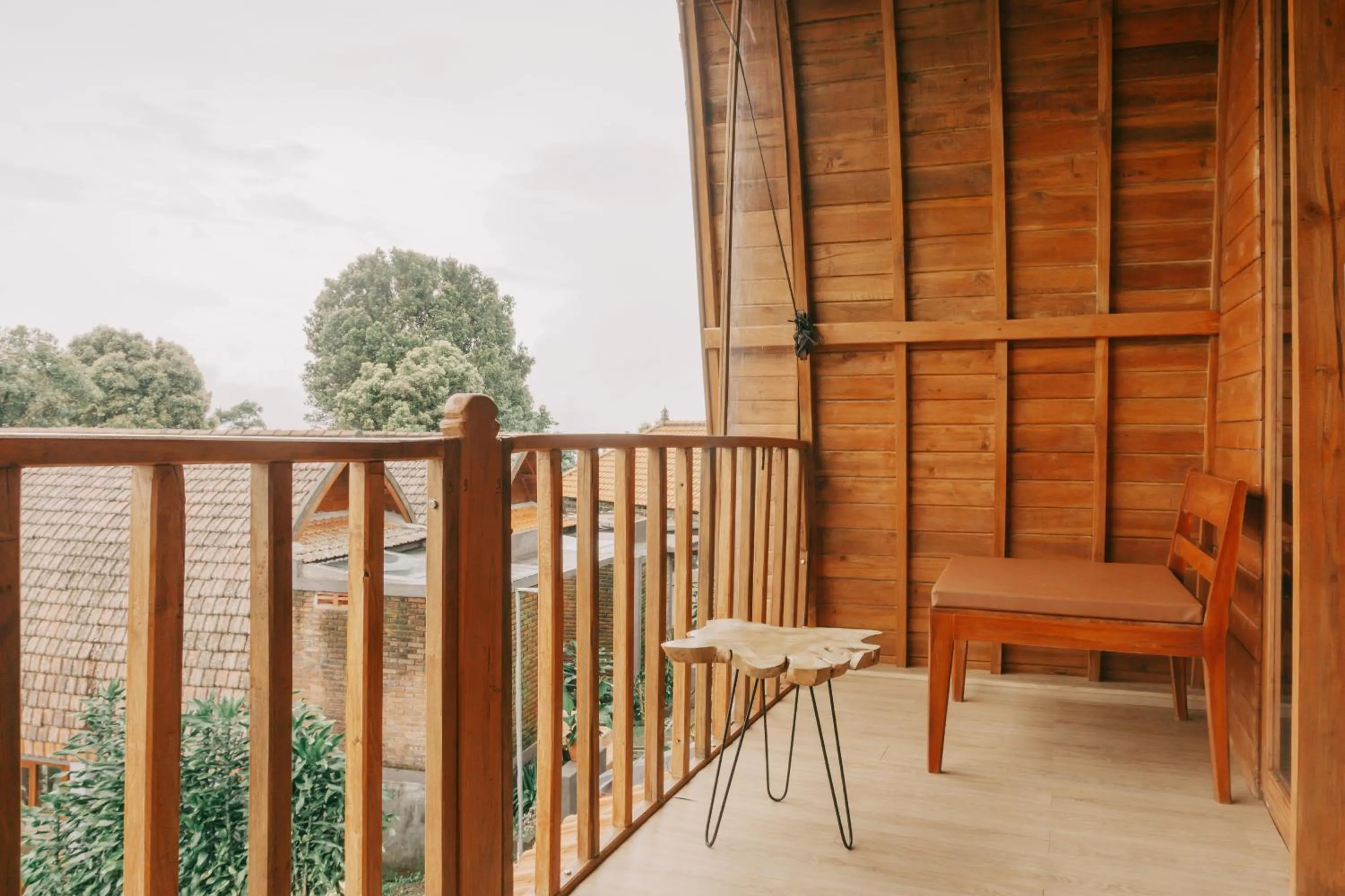Balcony/Terrace in Camaradvipa Retreat Munduk