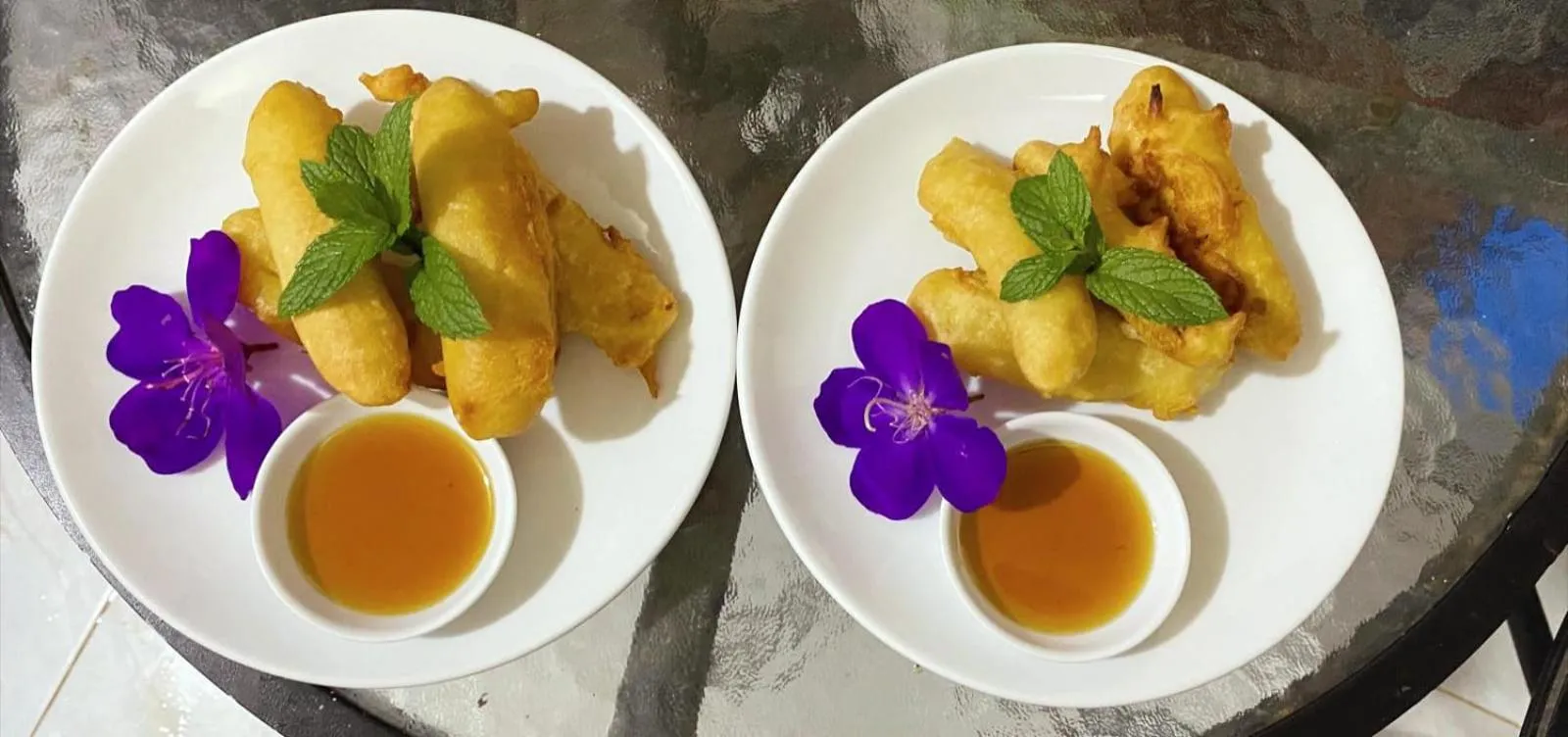 Breakfast in Camaradvipa Retreat Munduk