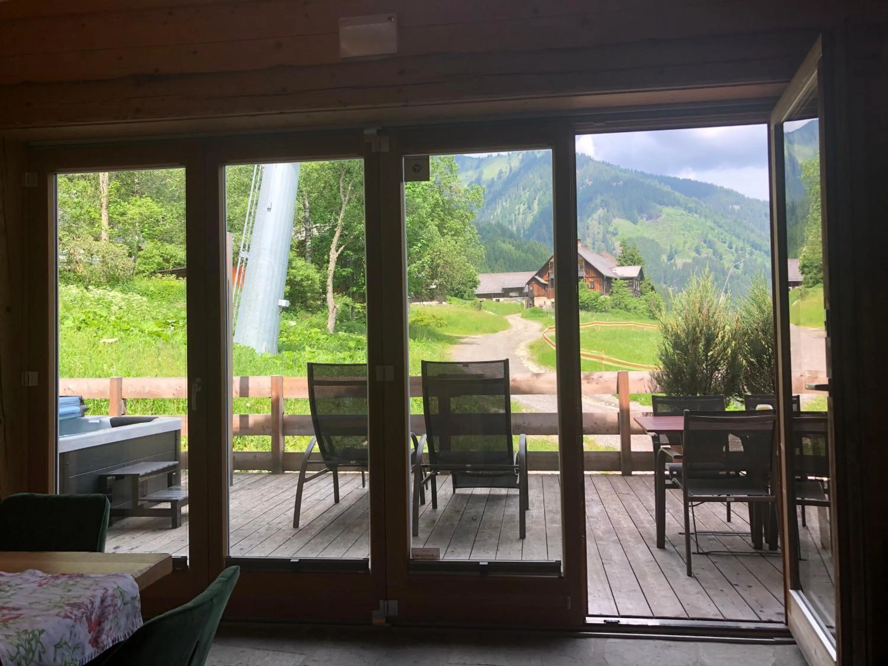 Swimming pool in Bergdorf Riesner