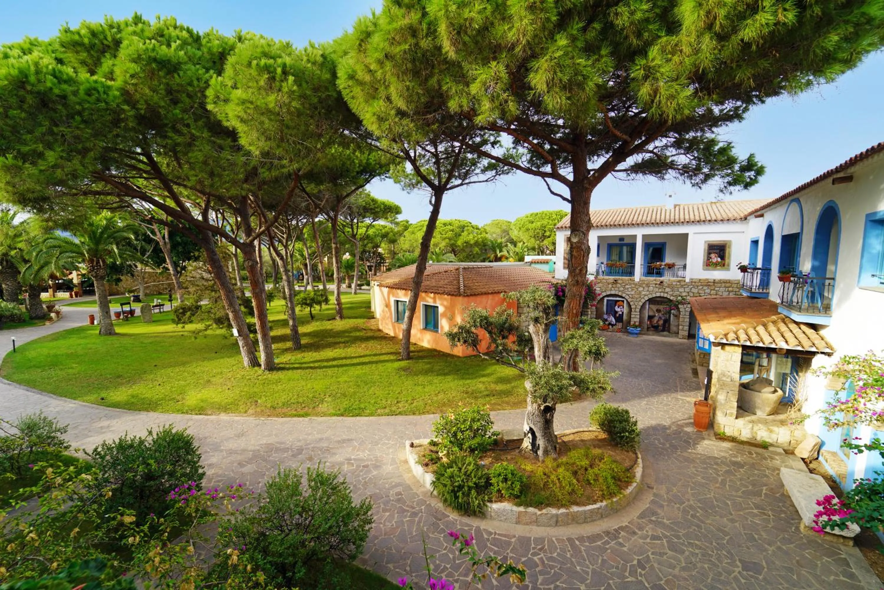 Garden in Colostrai Hotel Club
