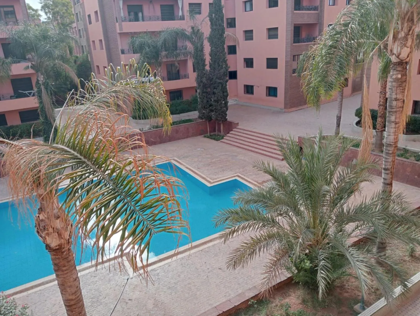 Pool view in Babylone Marrakech