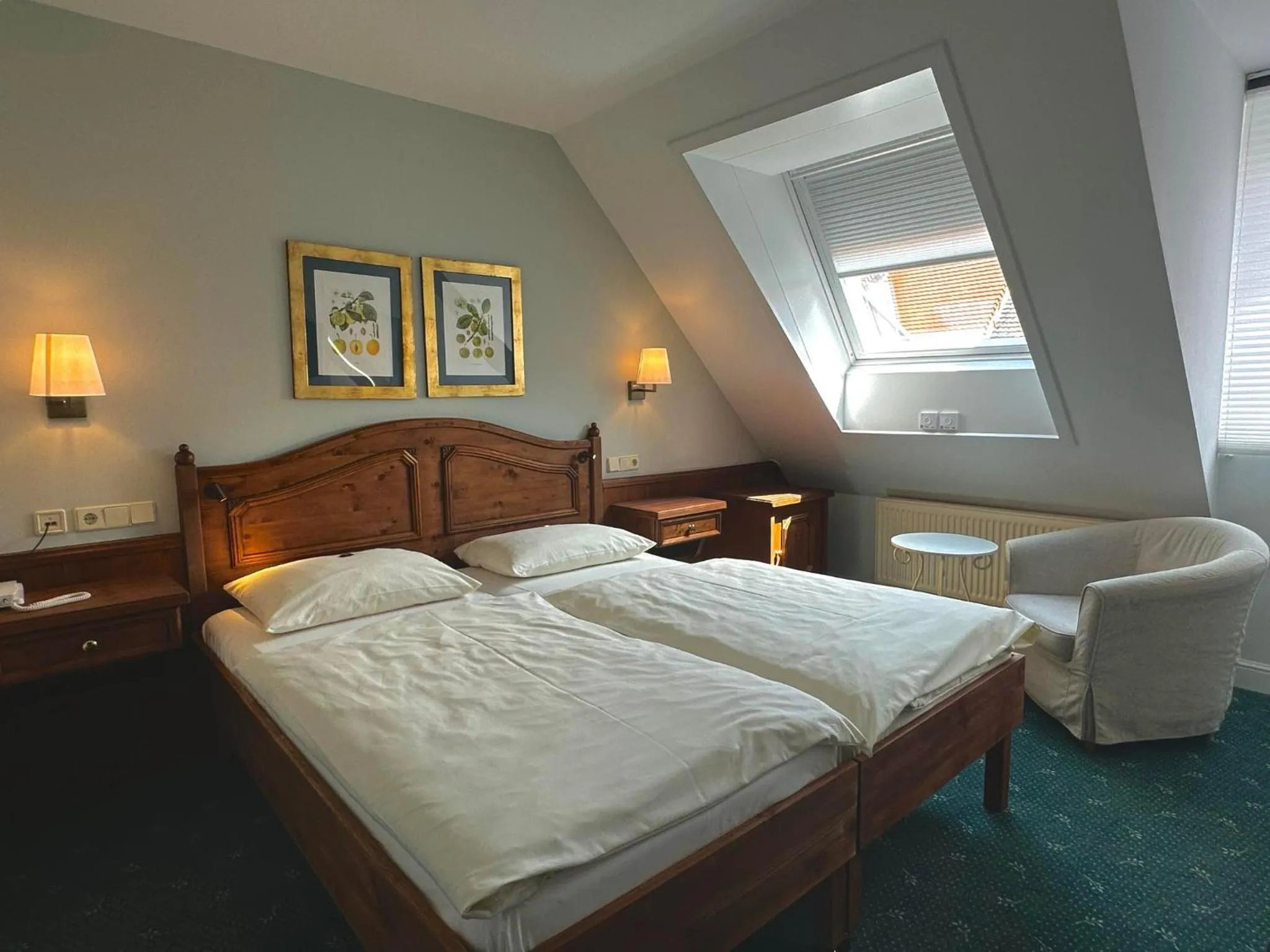 Photo of the whole room, Bed in Hotel Unstruttal