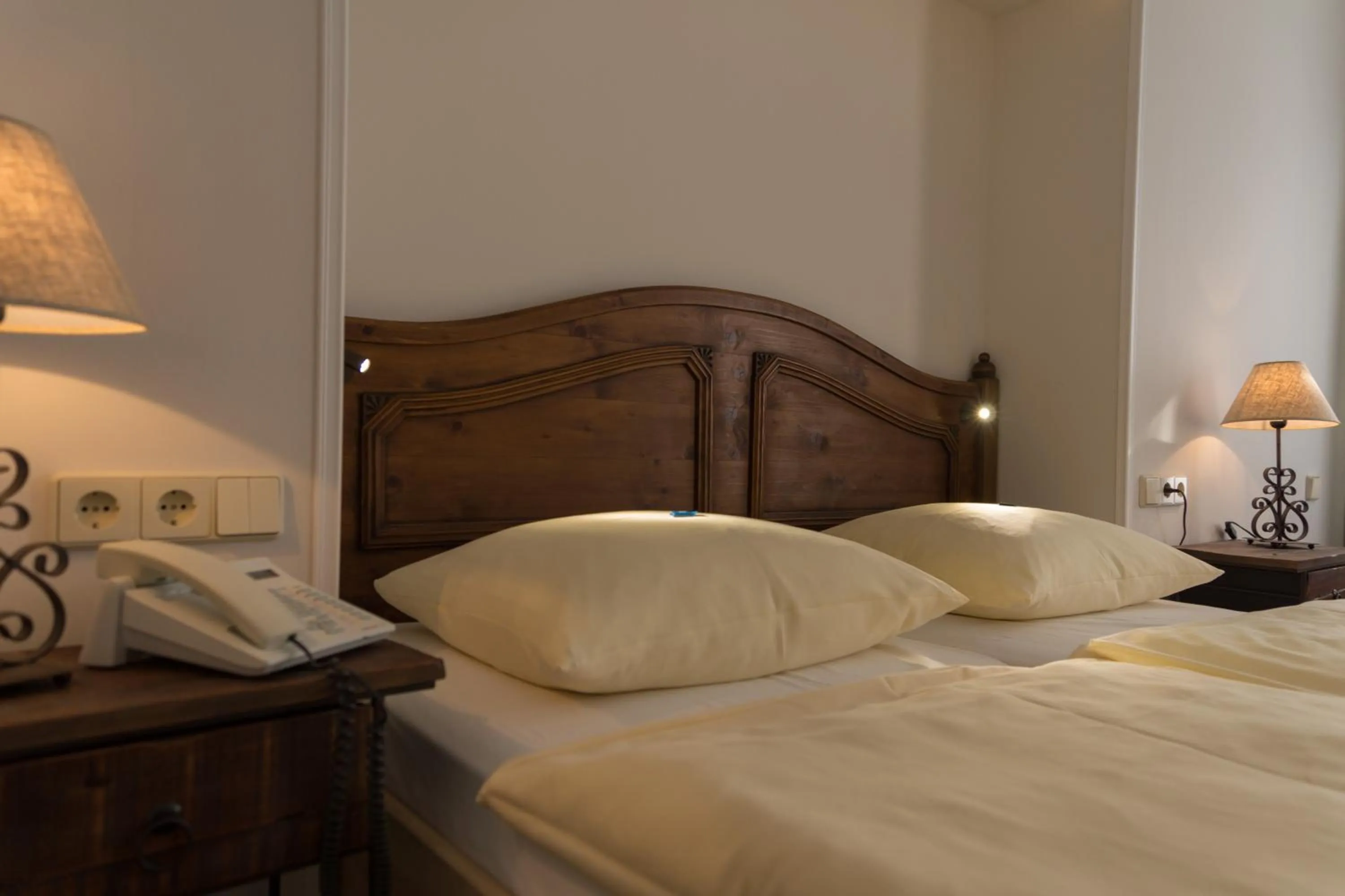 Bed in Hotel Unstruttal