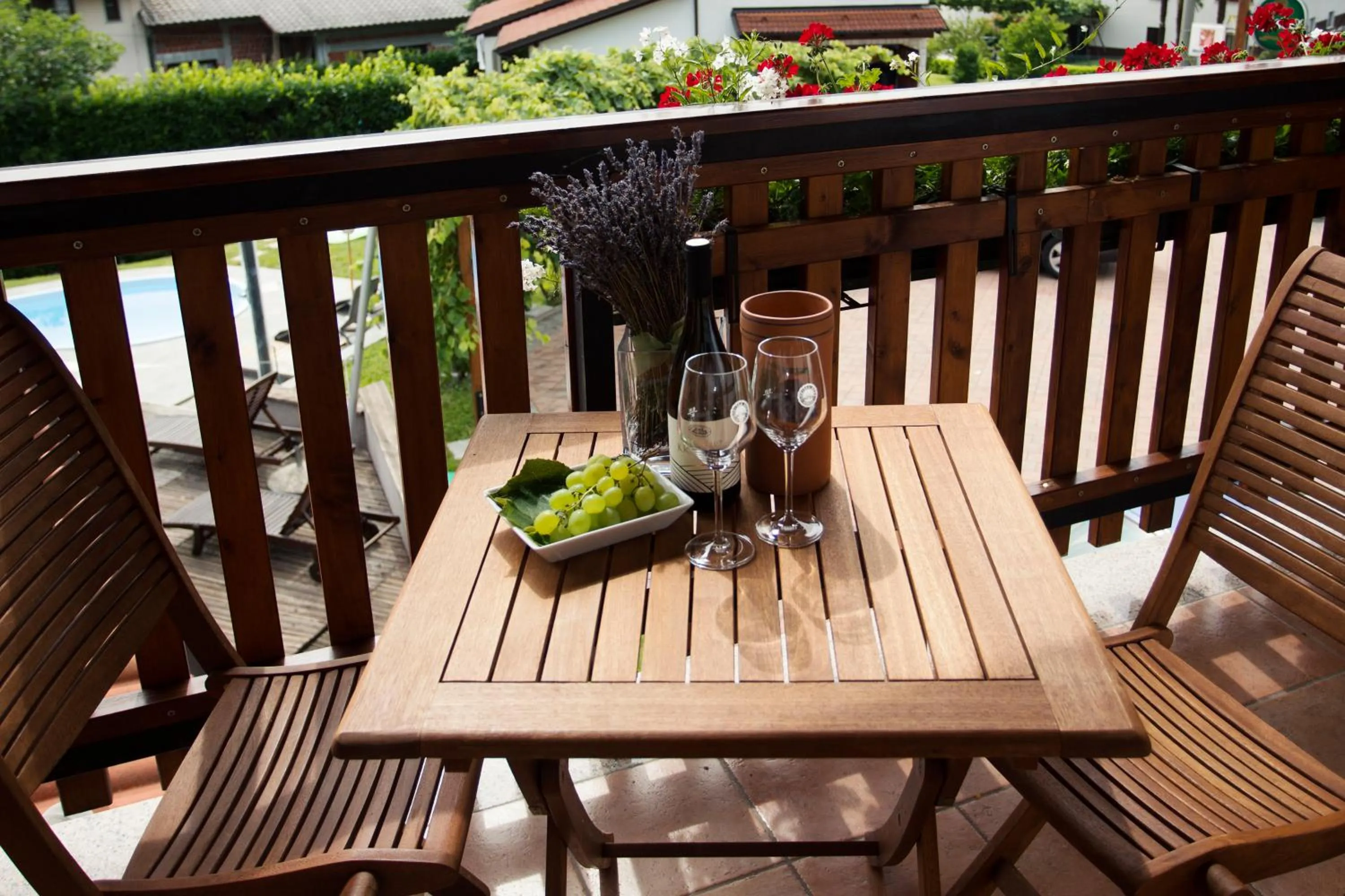 Patio in Hotel Penzion Kobala
