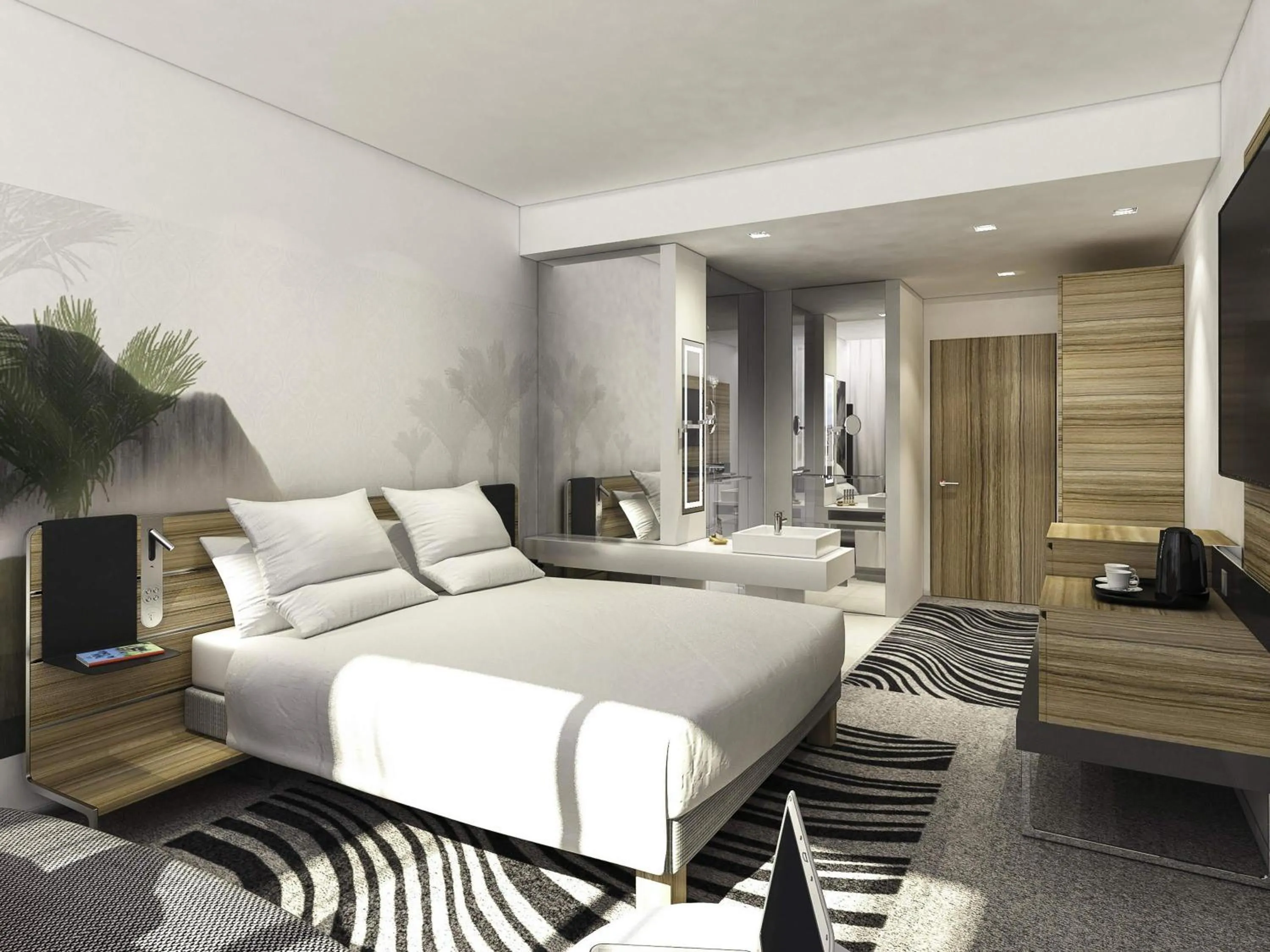 Bedroom, Bed in Novotel York Centre