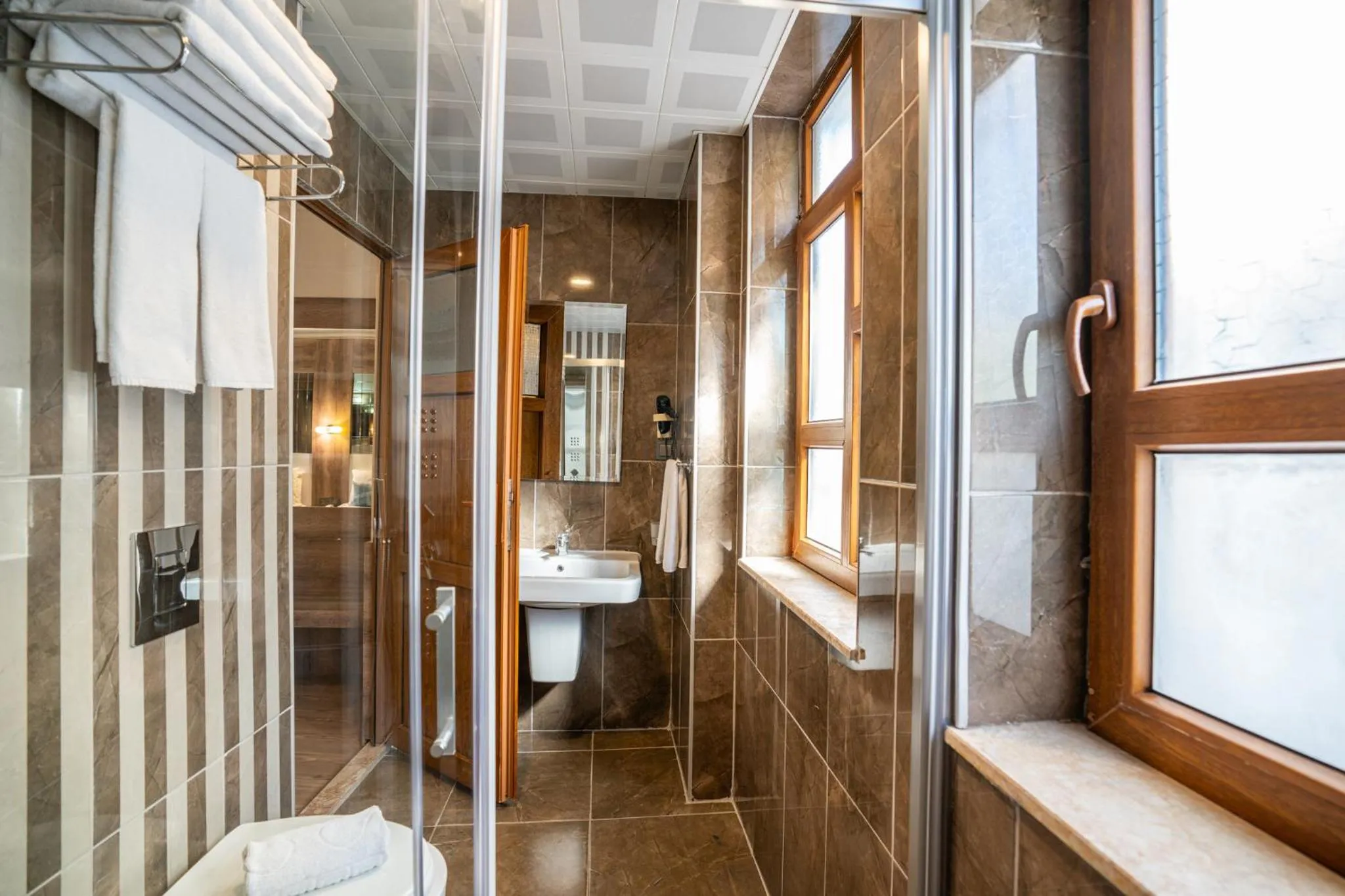 Bathroom in Oscar Boutique Hotel