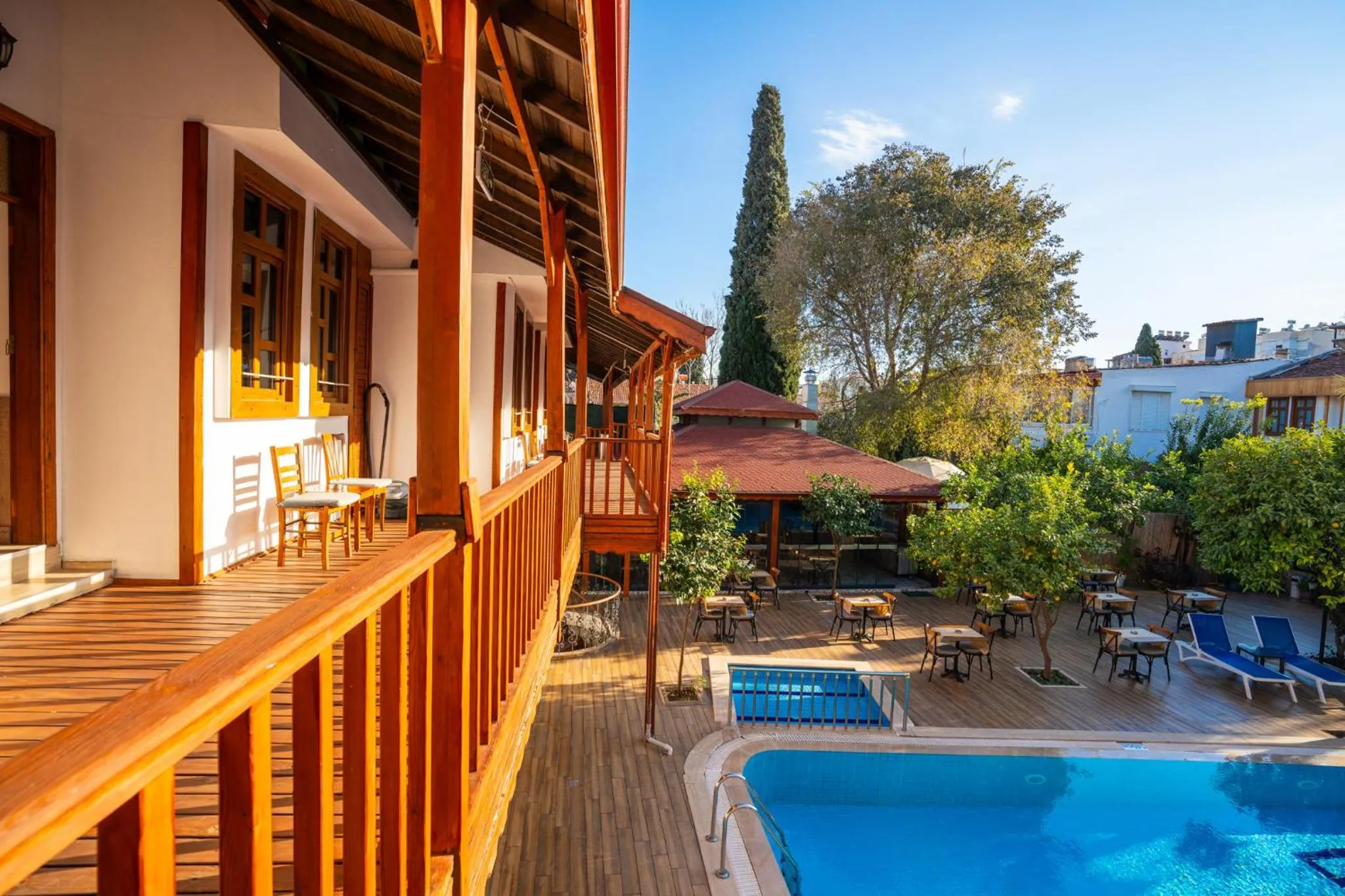 Balcony/Terrace in Oscar Boutique Hotel