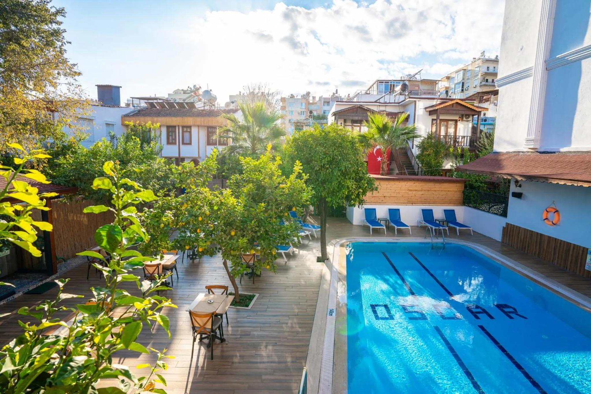 View (from property/room) in Oscar Boutique Hotel