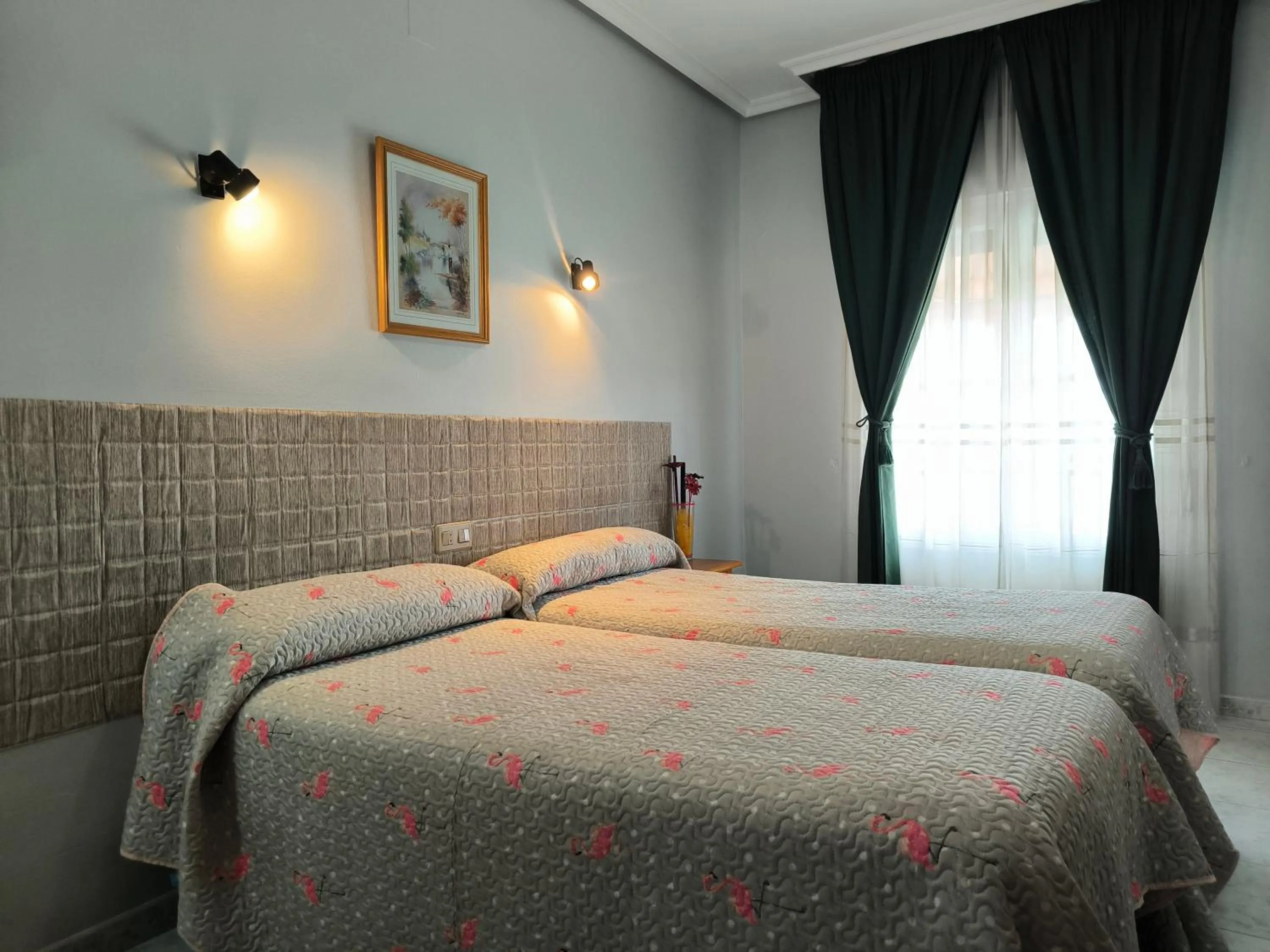 Bed in Hotel La Moraleda - Complejo Las Delicias