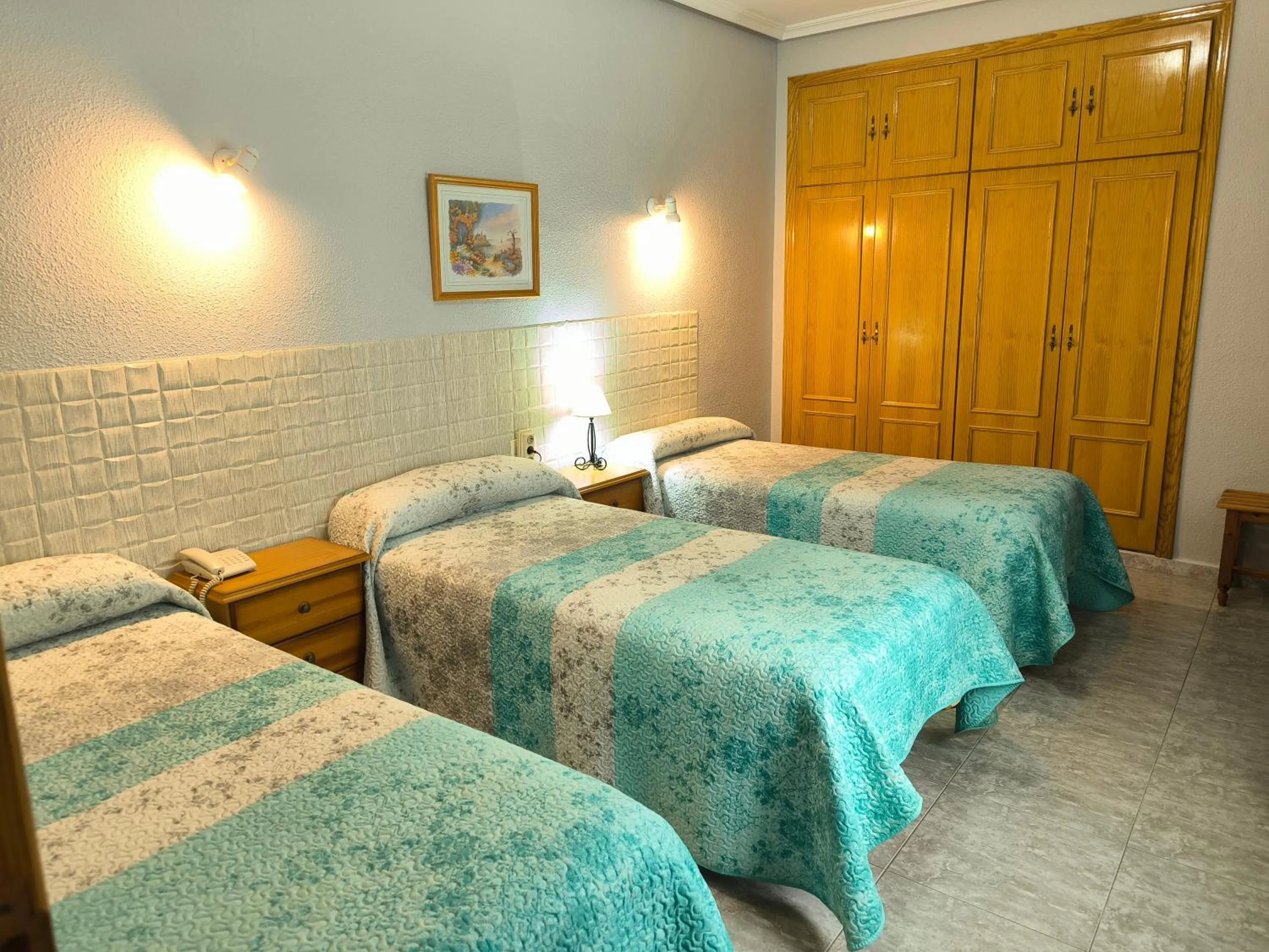 Bed in Hotel La Moraleda - Complejo Las Delicias