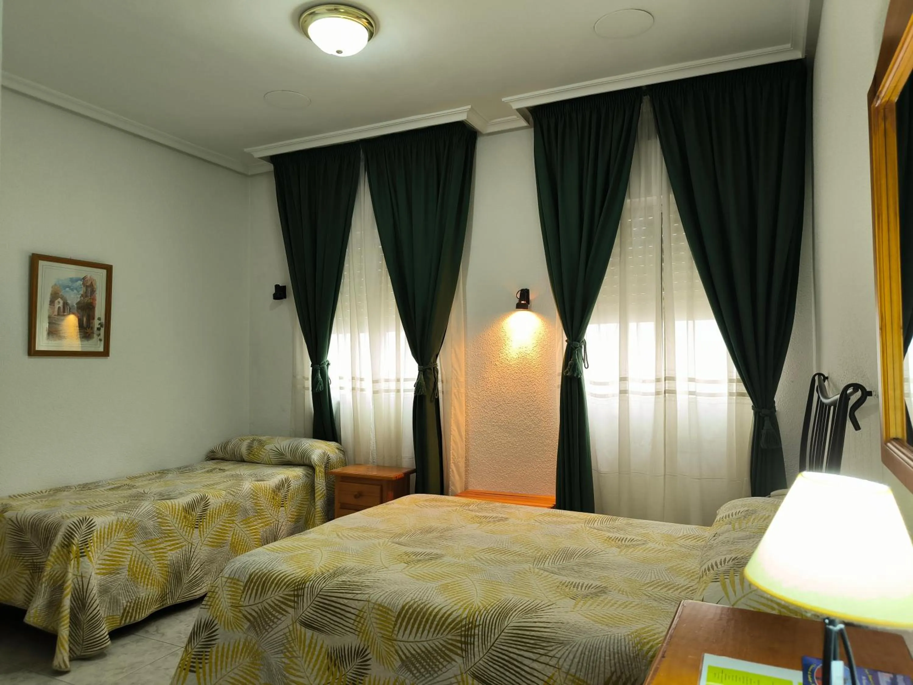 Bed in Hotel La Moraleda - Complejo Las Delicias