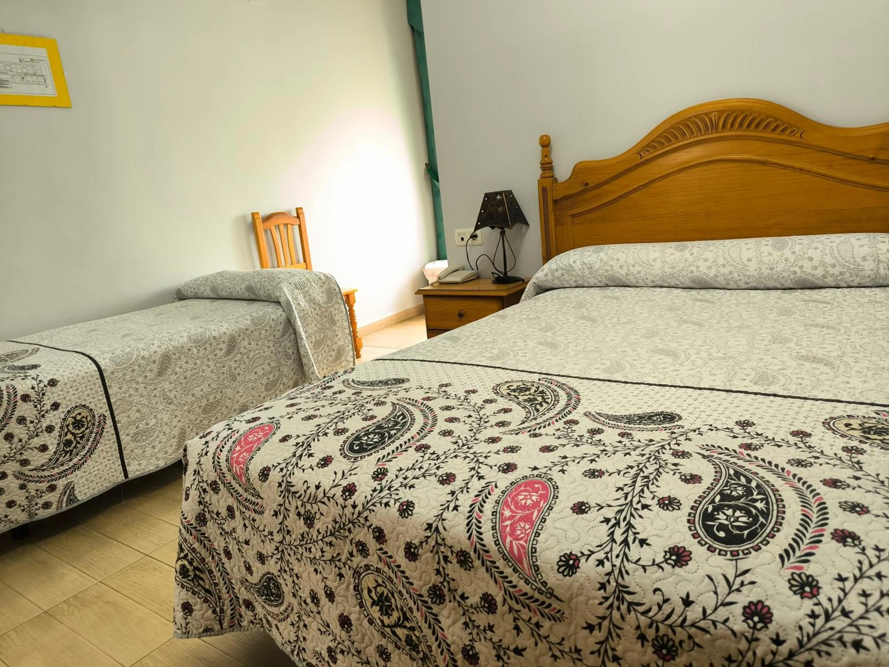 Bed in Hotel La Moraleda - Complejo Las Delicias