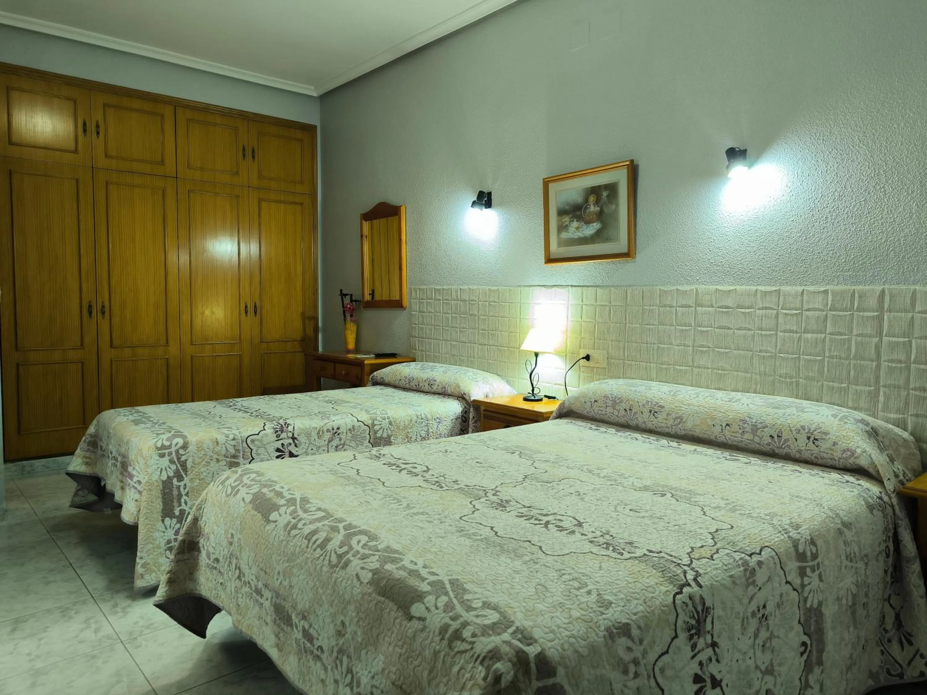 Bed in Hotel La Moraleda - Complejo Las Delicias