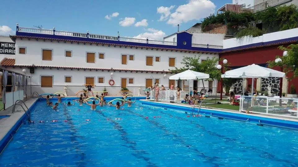 Swimming pool in Hotel La Moraleda - Complejo Las Delicias