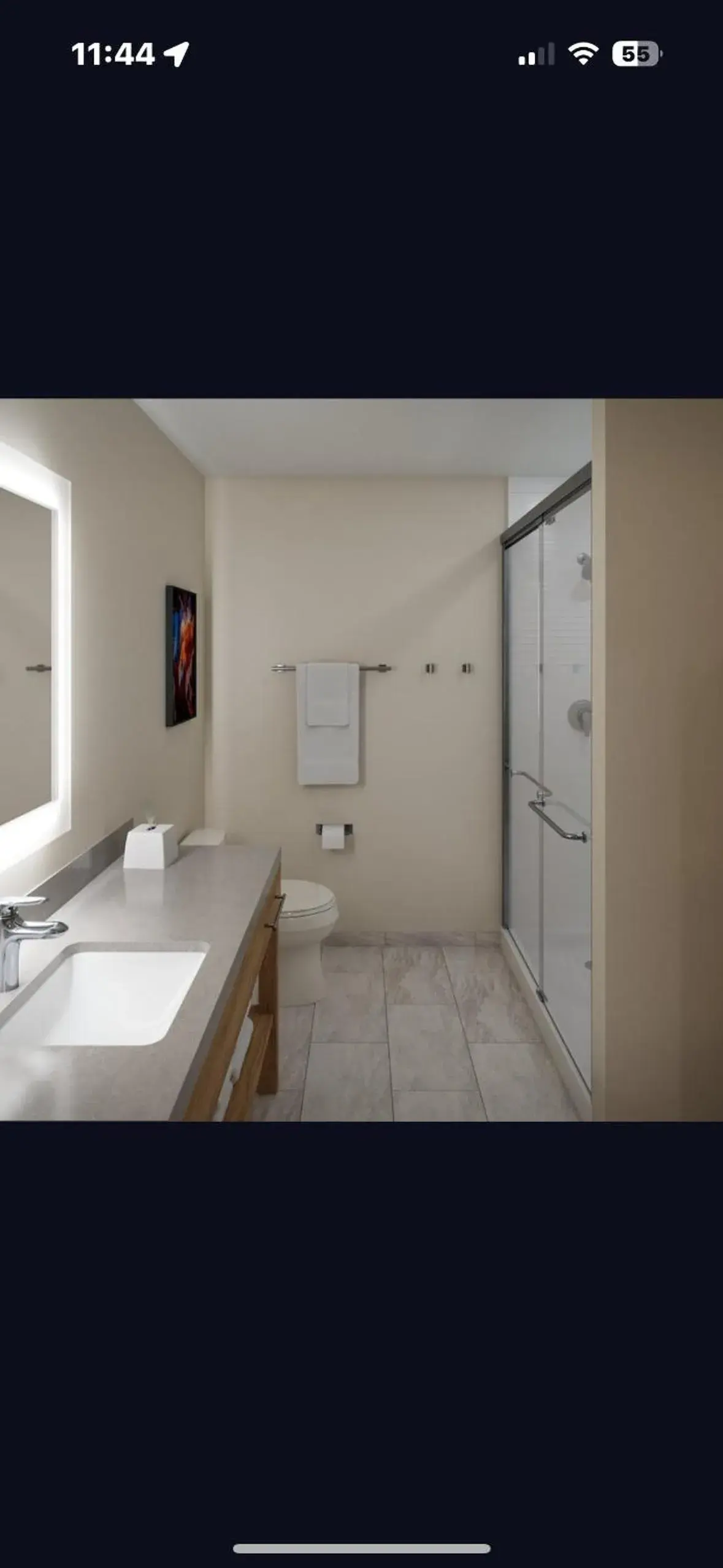 Deluxe King Suite in Candlewood Suites Stafford Deluxe King Suite in Candlewood Suites Stafford