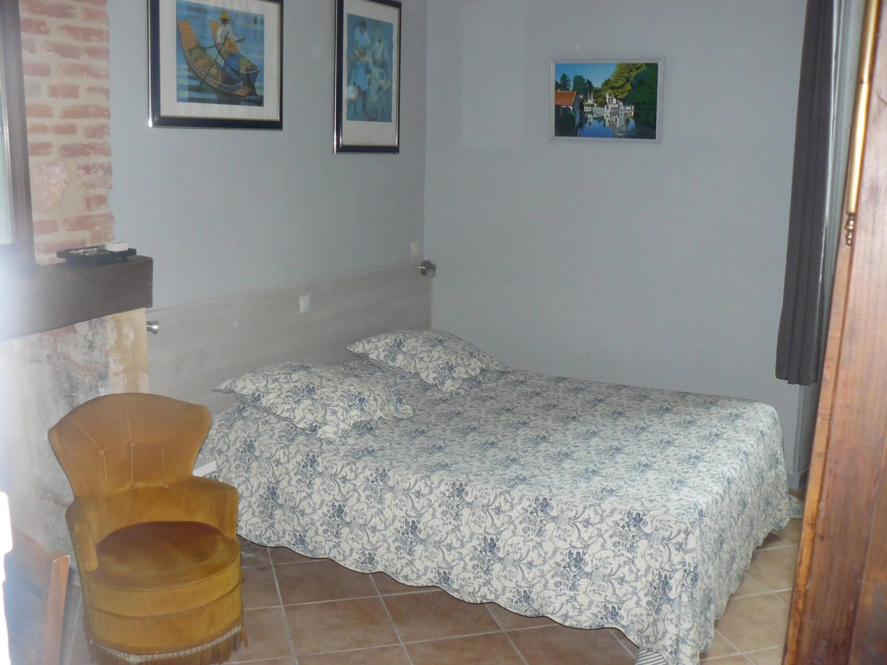 Bedroom, Bed in Chambres d'Hôtes & Gites Pouget