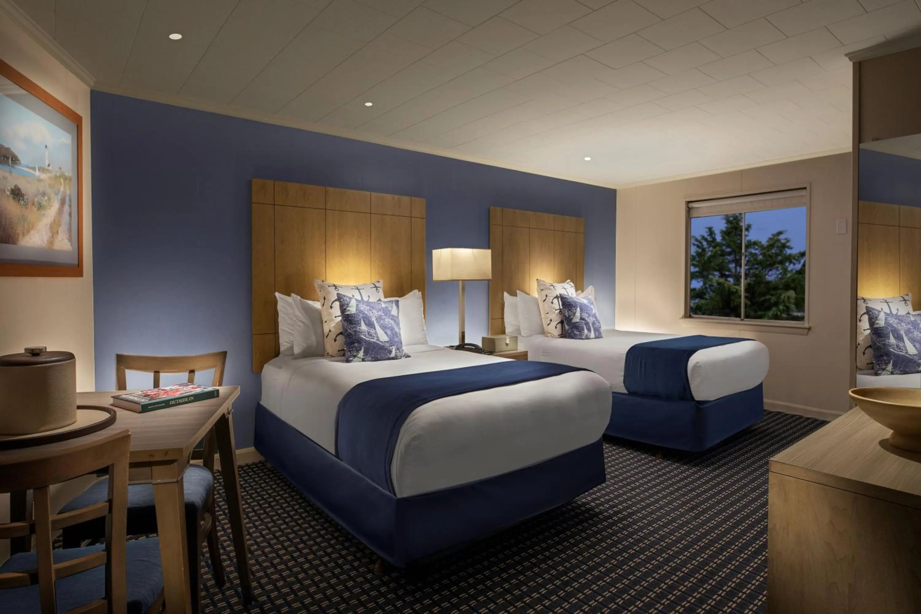 Bed in Ocean Street Inn