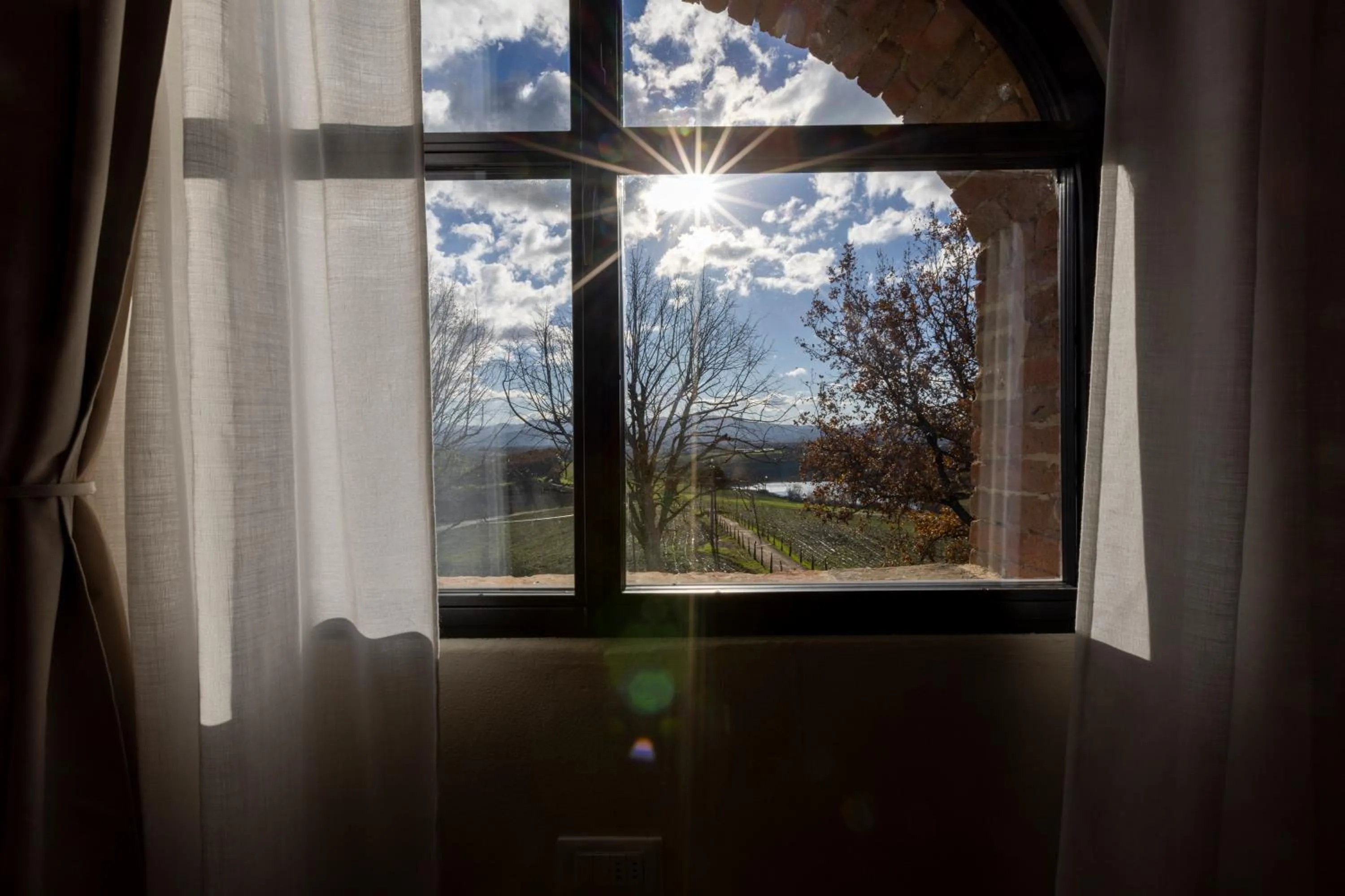 Natural landscape in Podere La Casella