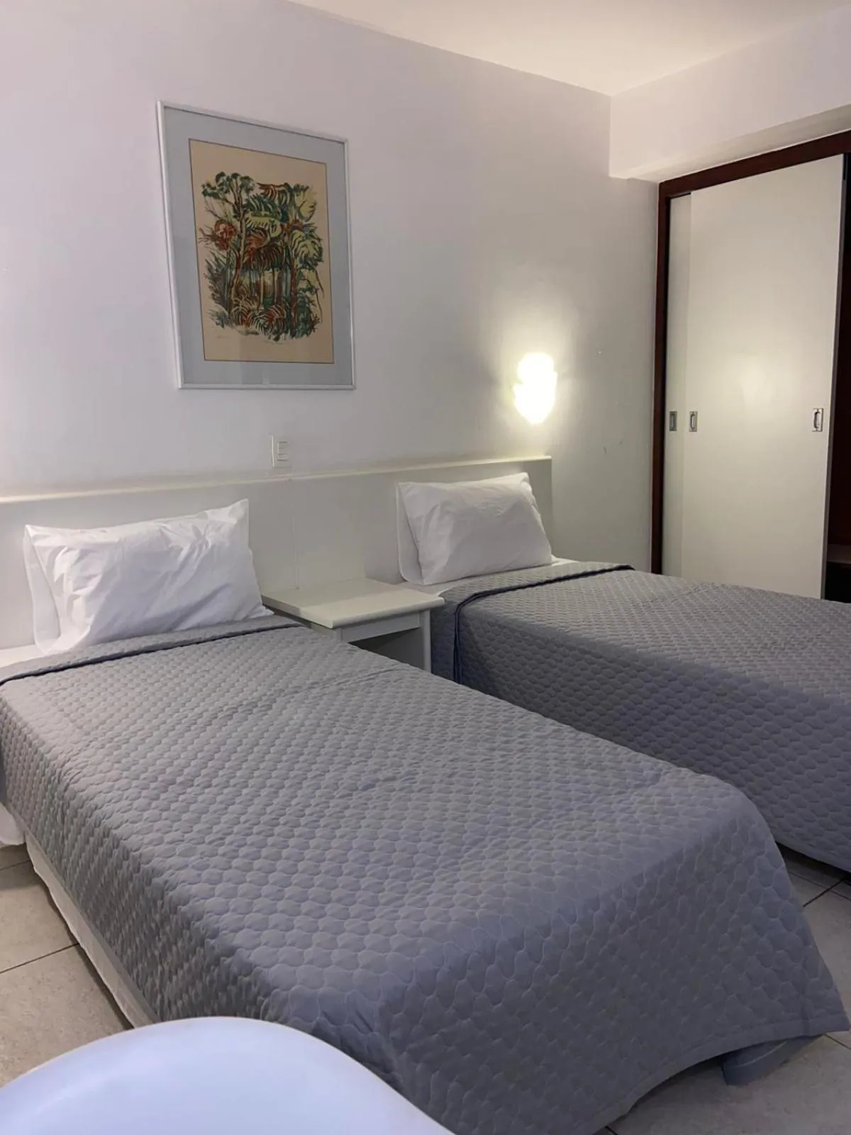 Bed in Hotel Oscar Gold Savassi