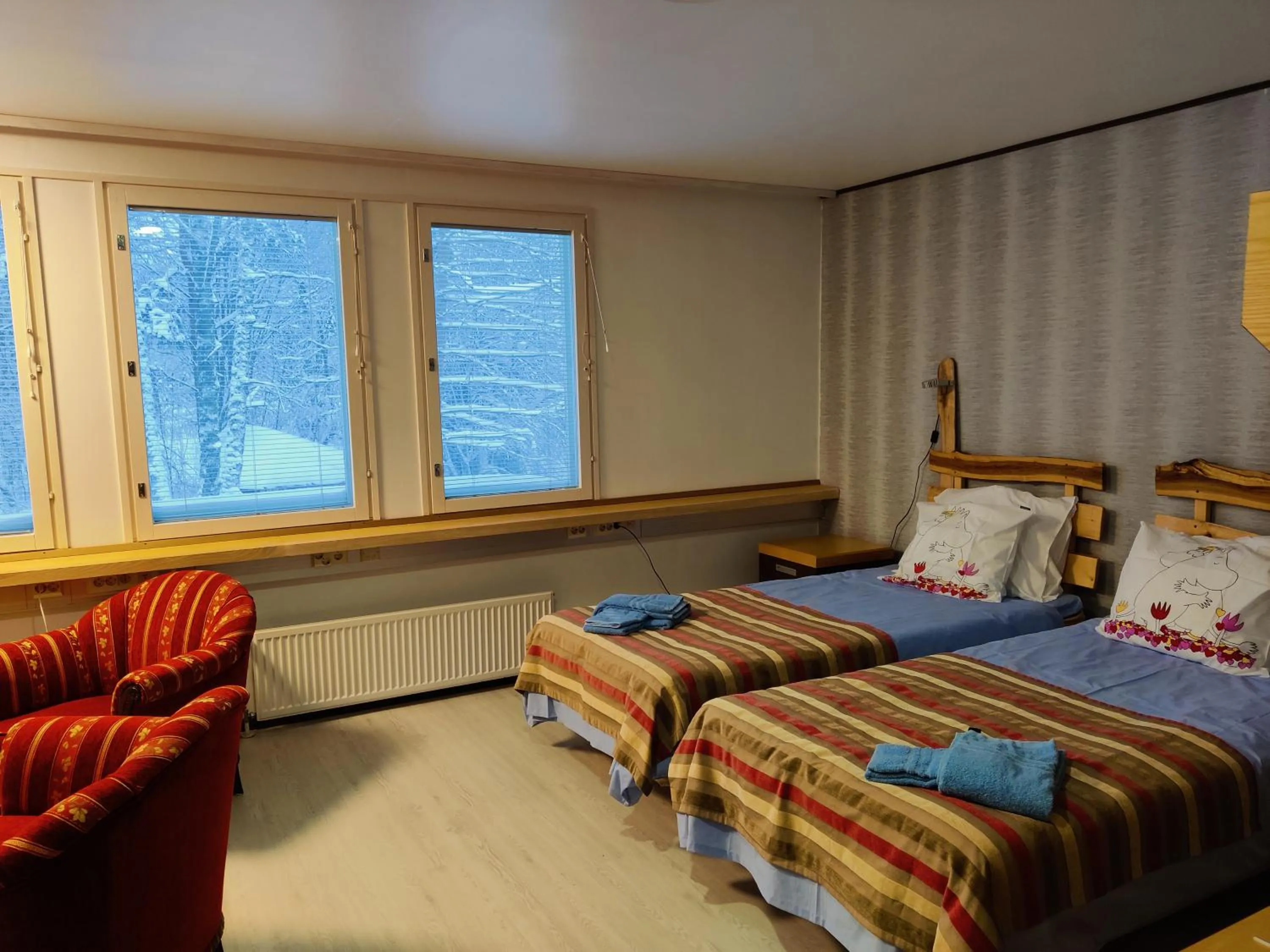 Bed in Jaala Hotel Guesthouse